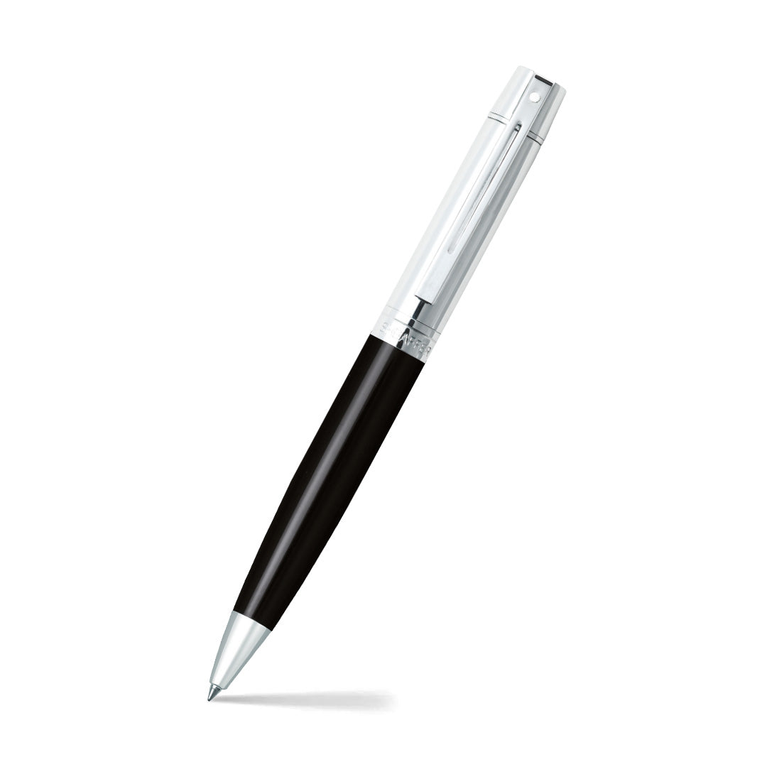 Sheaffer 300 9314 Glossy Black Ballpoint pen with Chrome Cap and Chrome Trim | E2931451