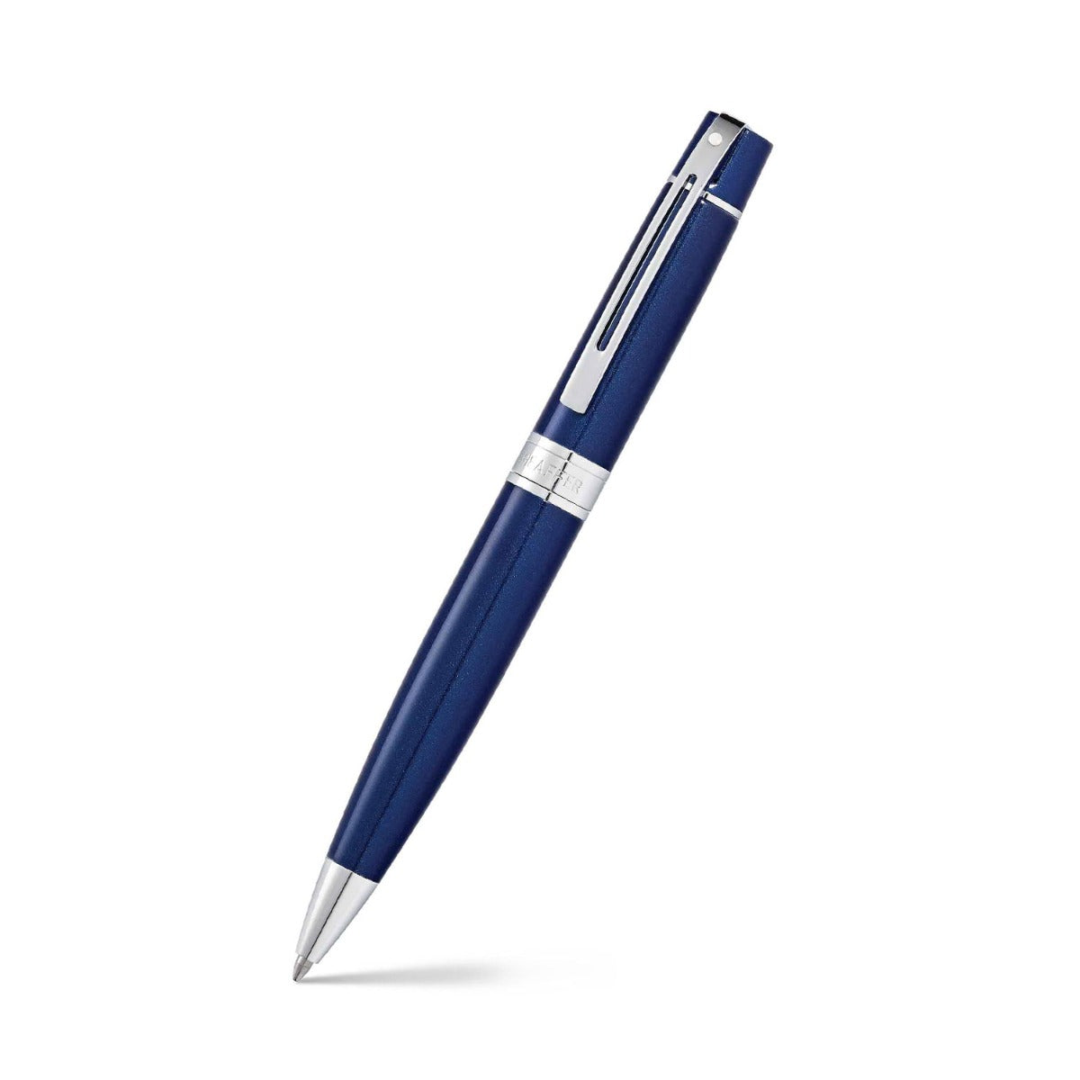 Sheaffer 300 Glossy Blue with Chrome Trims Ballpoint Pen | E2934151