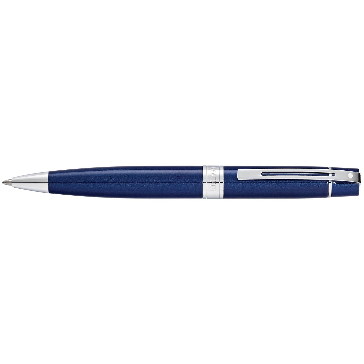 Sheaffer 300 Glossy Blue with Chrome Trims Ballpoint Pen | E2934151