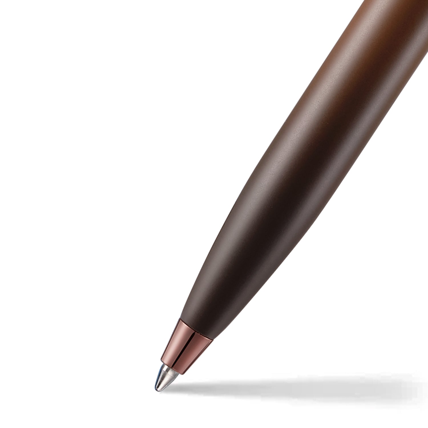 Sheaffer 100 9374 Coffee Edition Matt Brown Ballpoint Pen with Regal Brown PVD Trims | E2937451