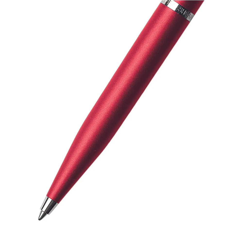 Sheaffer Excessive Red VFM with Chrome Plate Trim as set of 2 pens - Ballpoint Pen and Fountain Pen Gift Set | E5940353