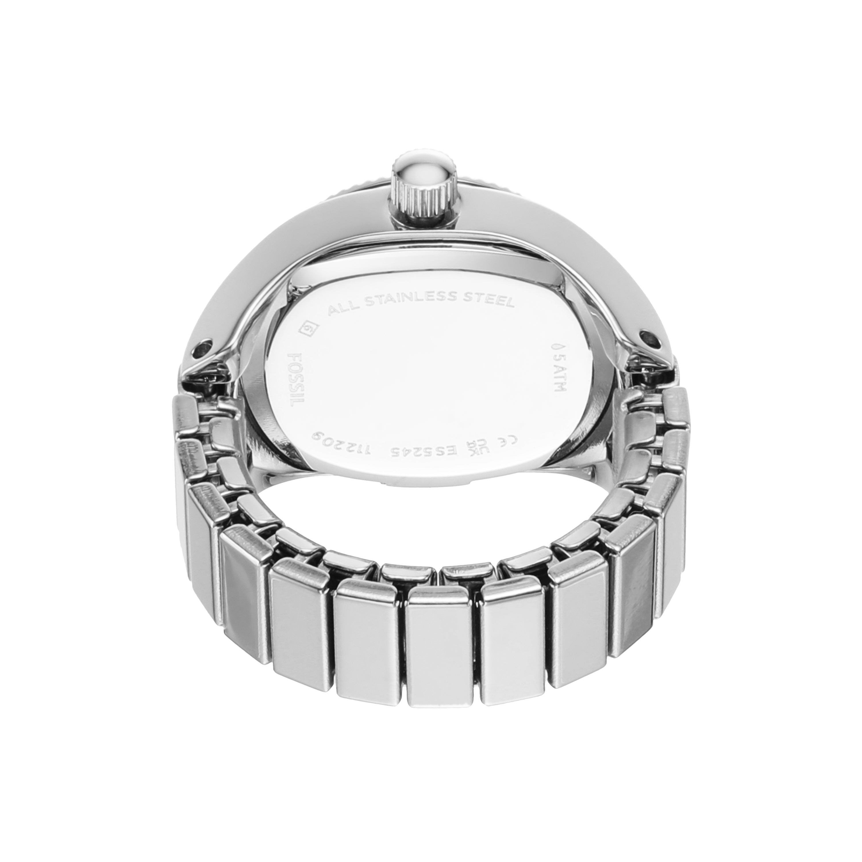 Fossil Exquisite Silver Woman's Ring Watch | ES5245