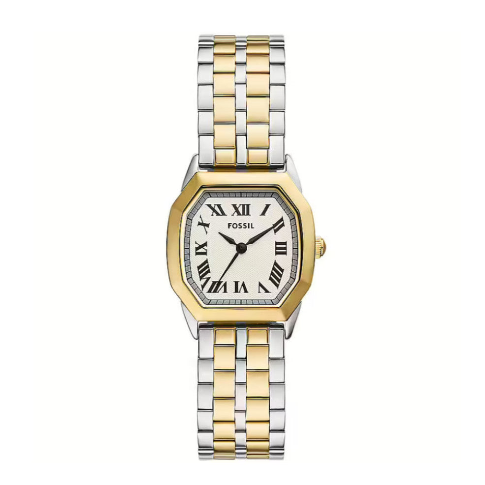 Fossil Harlow Three-Hand, Two-Tone Stainless Steel Women's Watch | ES5362