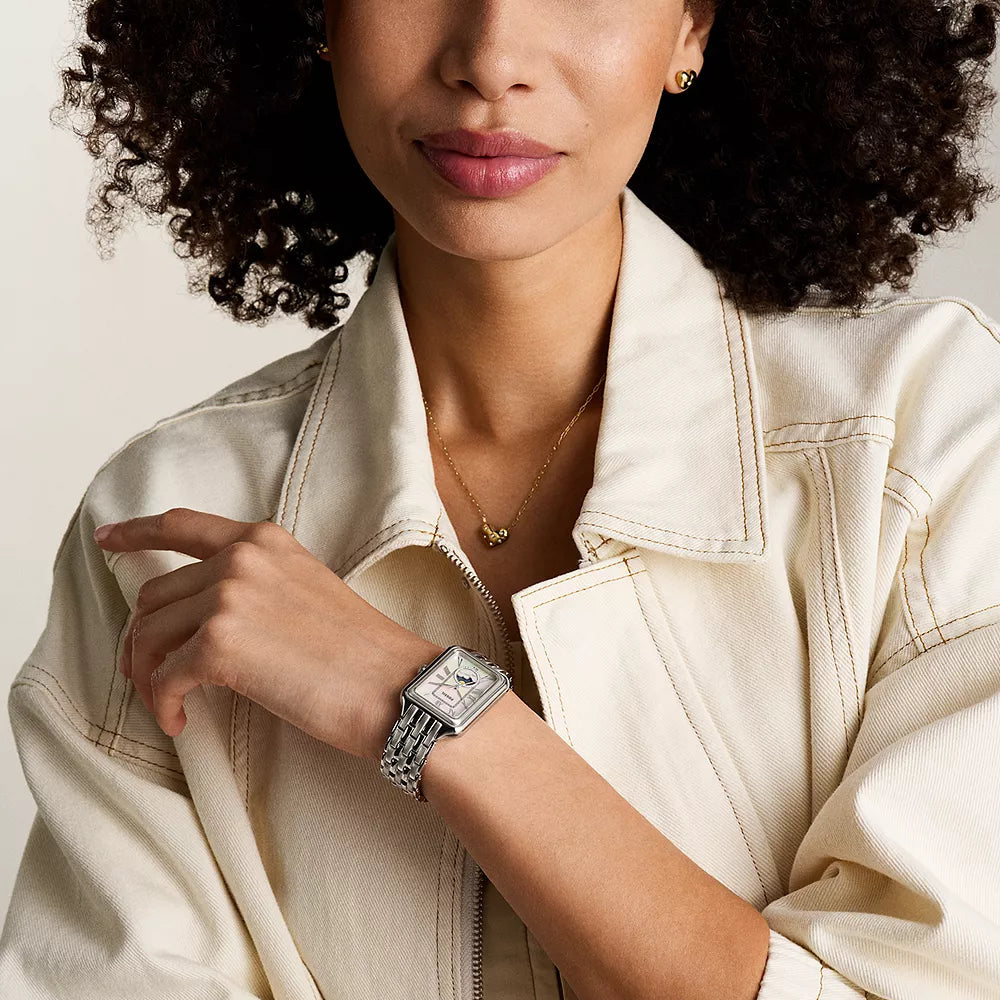 Fossil Raquel Sun Moon Multifunction Stainless Steel Women's Dress Watch | ES5400