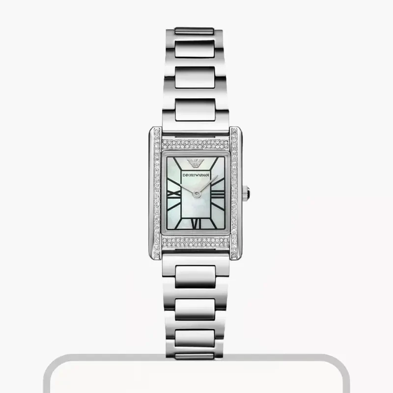 Emporio Armani Genni Silver Dial Fashion Women's Watch | AR11625