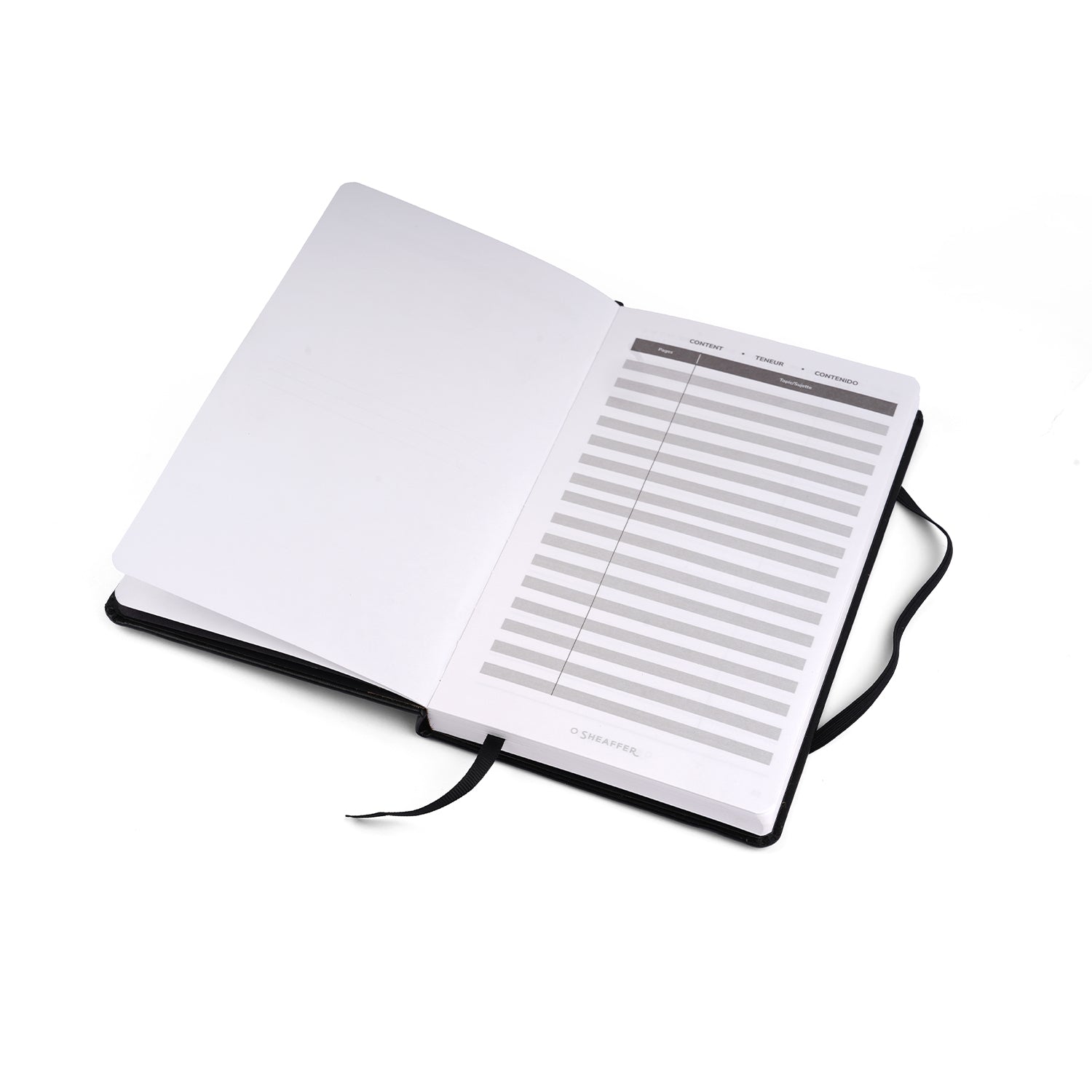 Sheaffer Giftset Sentinel Black 321 Ballpoint Pen and Medium Notebook Black Hangsell |