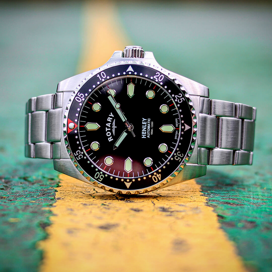 Rotary Henley Automatic Stainless Steel Men's Watch | GB05136/04
