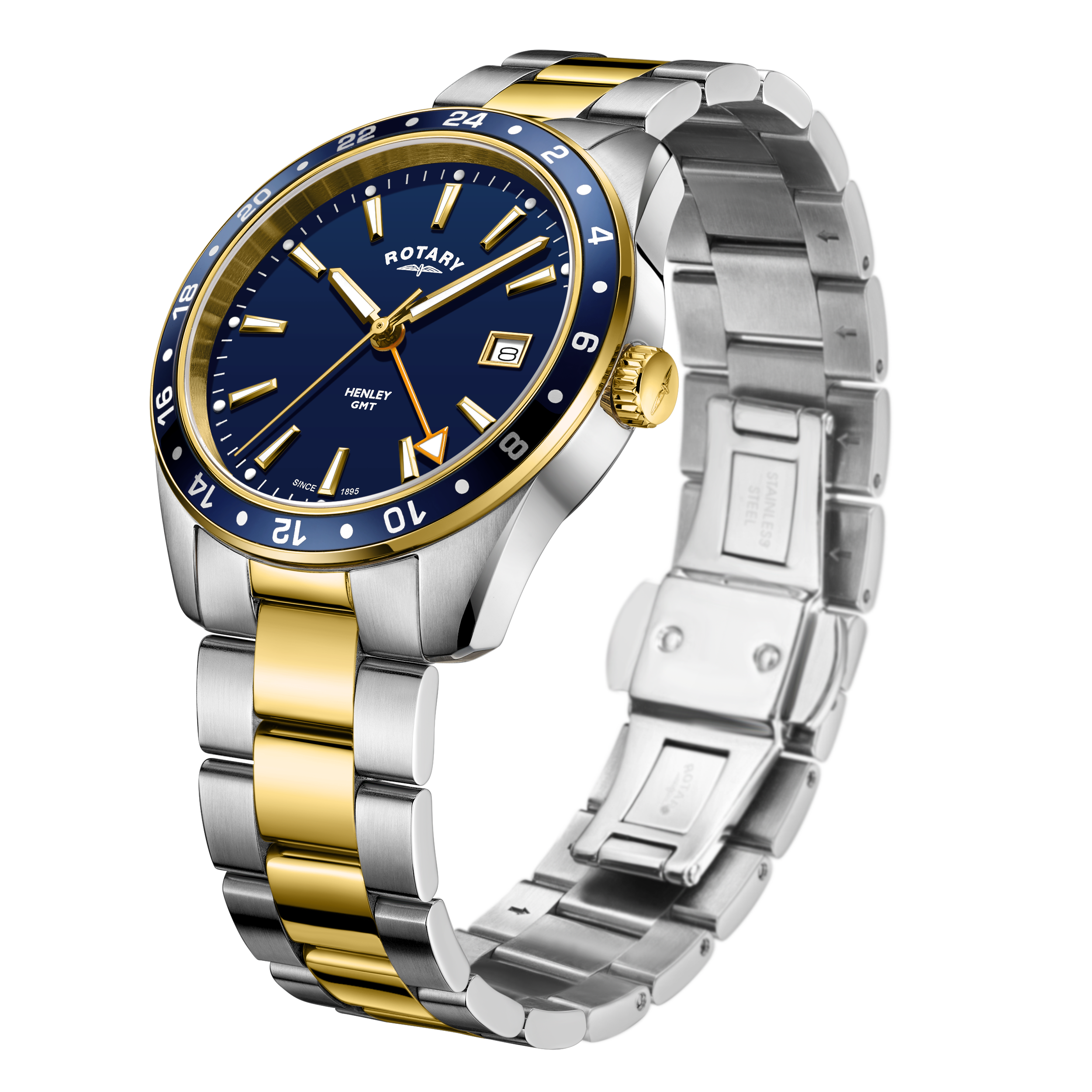 Rotary Men's Henley GMT Watch | GB05296/05
