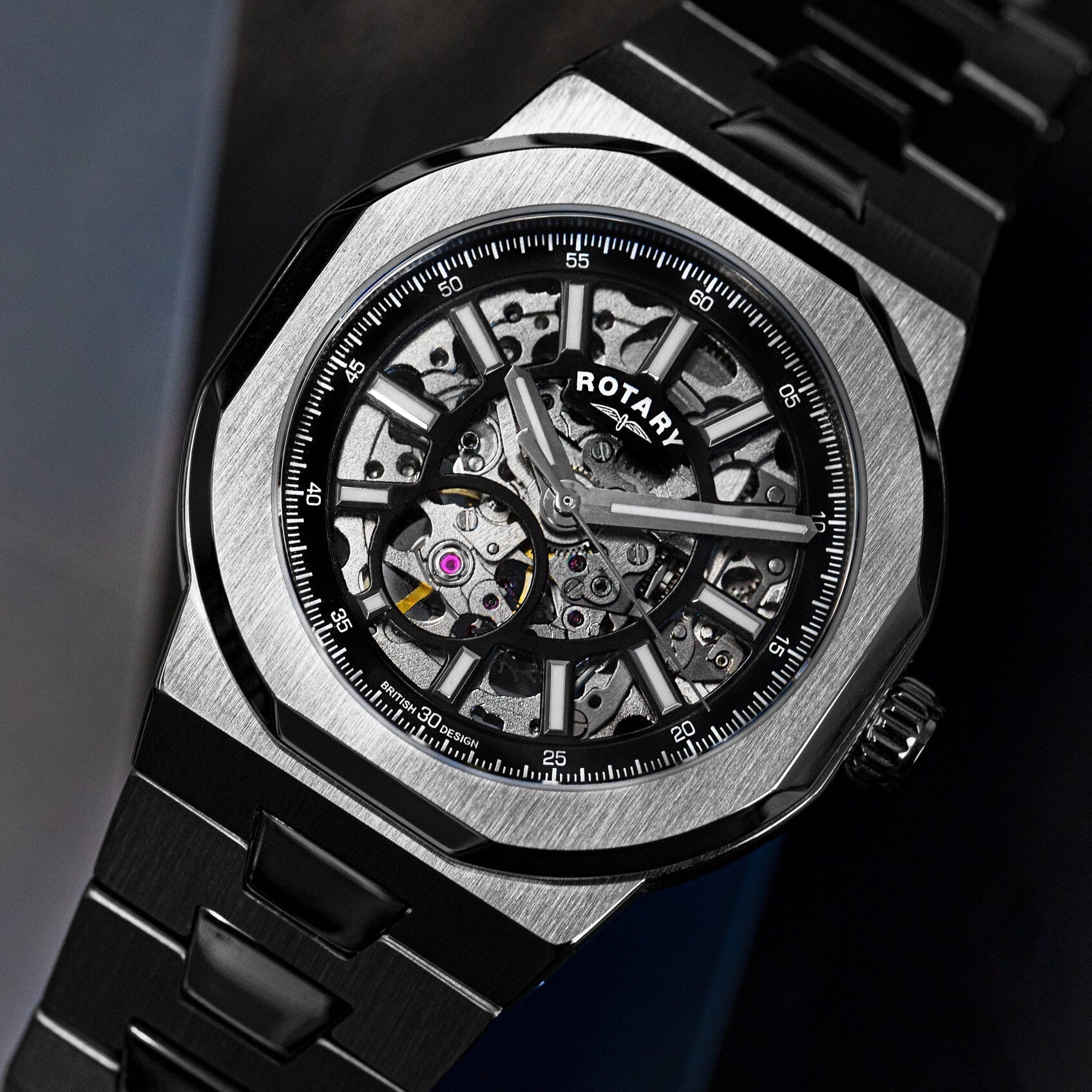Rotary Skeleton Sport Automatic Watch | GB05415/04