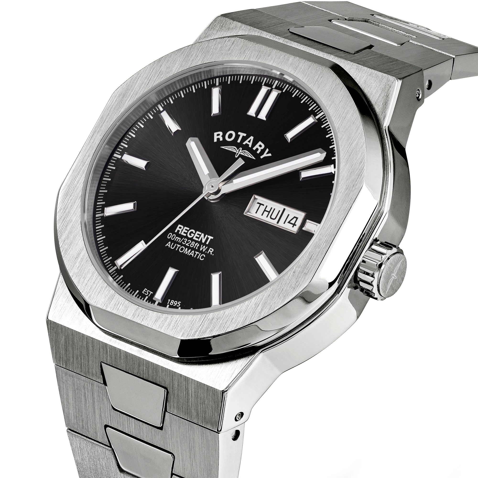 Rotary Men's Regent Automatic Steel Watch | GB05490/04