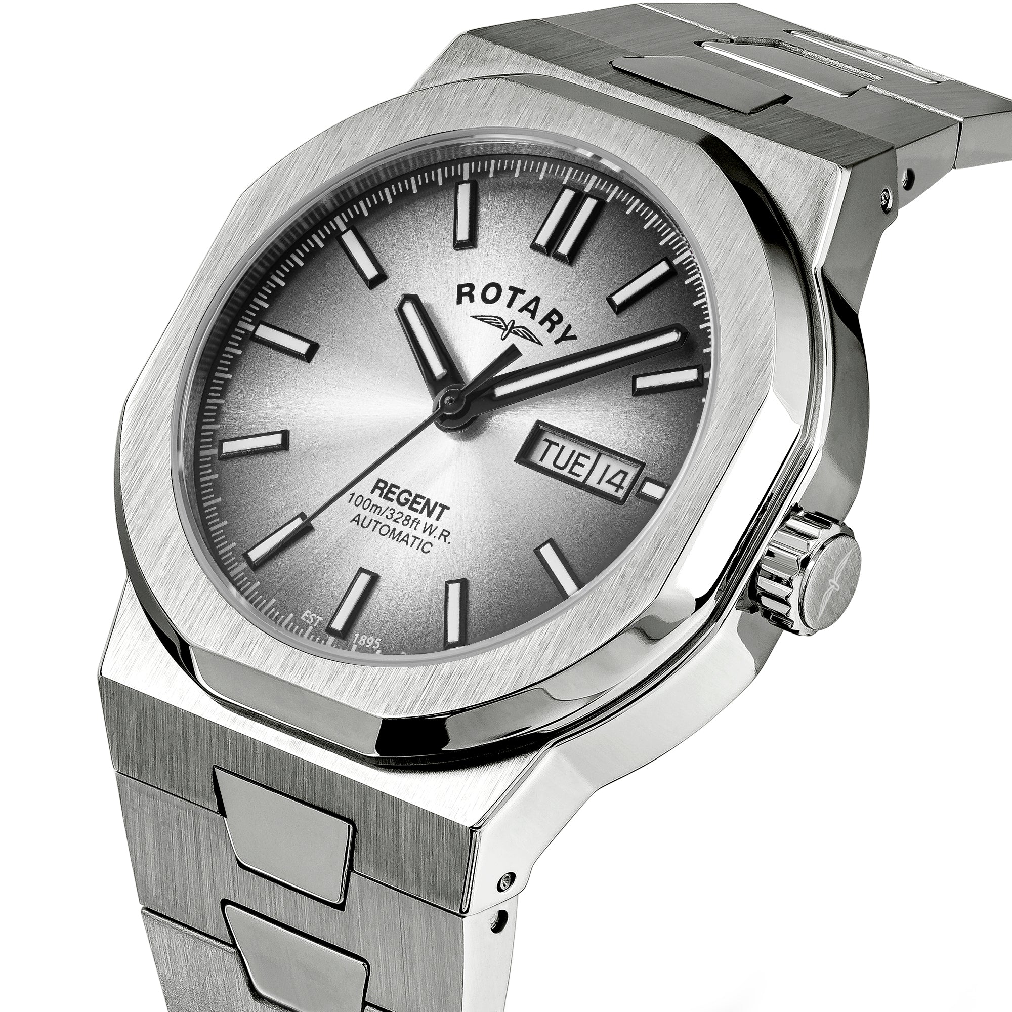 Rotary Men's Regent Automatic Steel Watch | GB05490/06