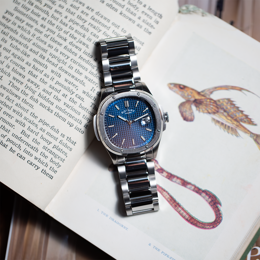 Rotary Men's Apex100 Square Steel Watch | GB05575/05