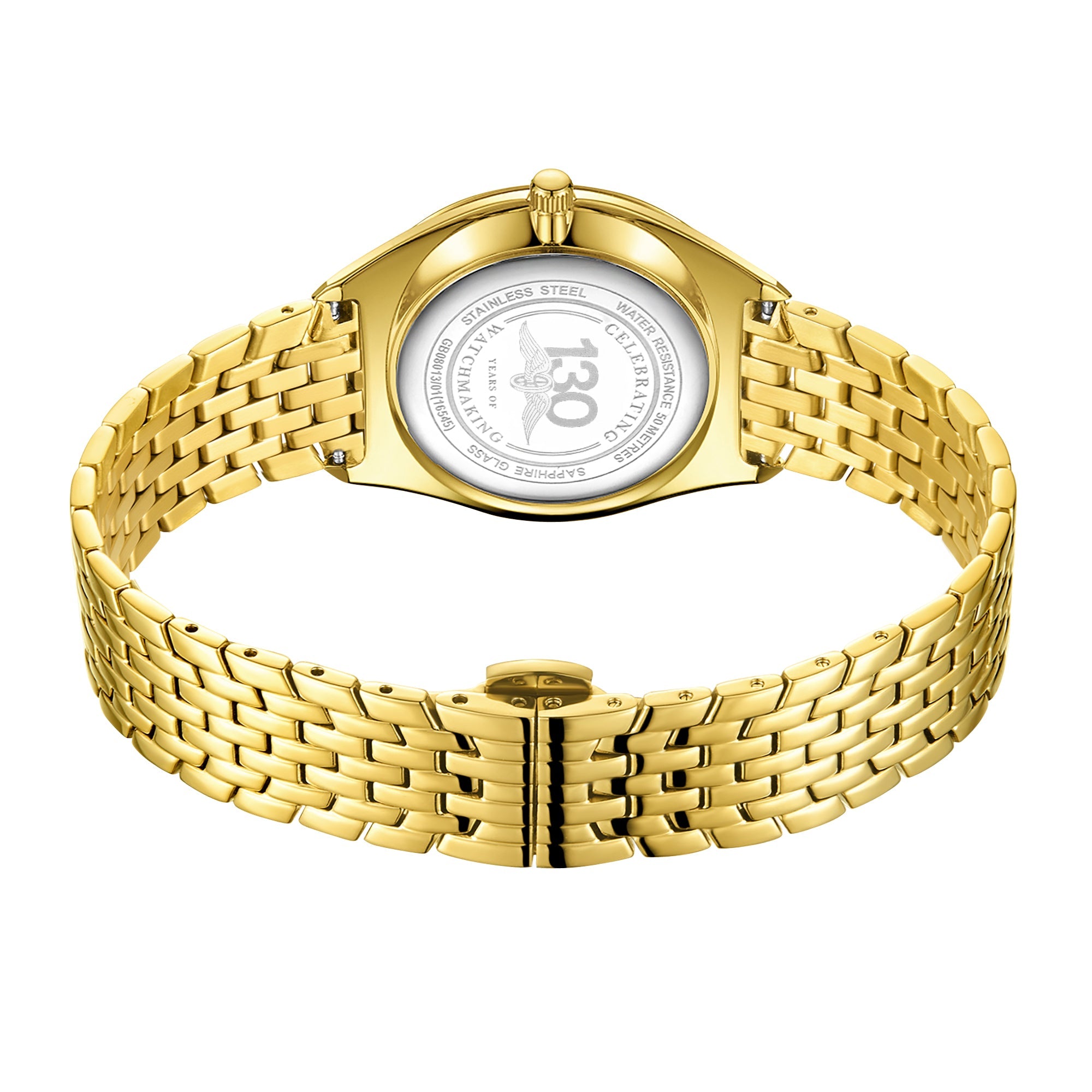 Rotary Men's Ultra Slim Gold PVD Watch | GB08013/01