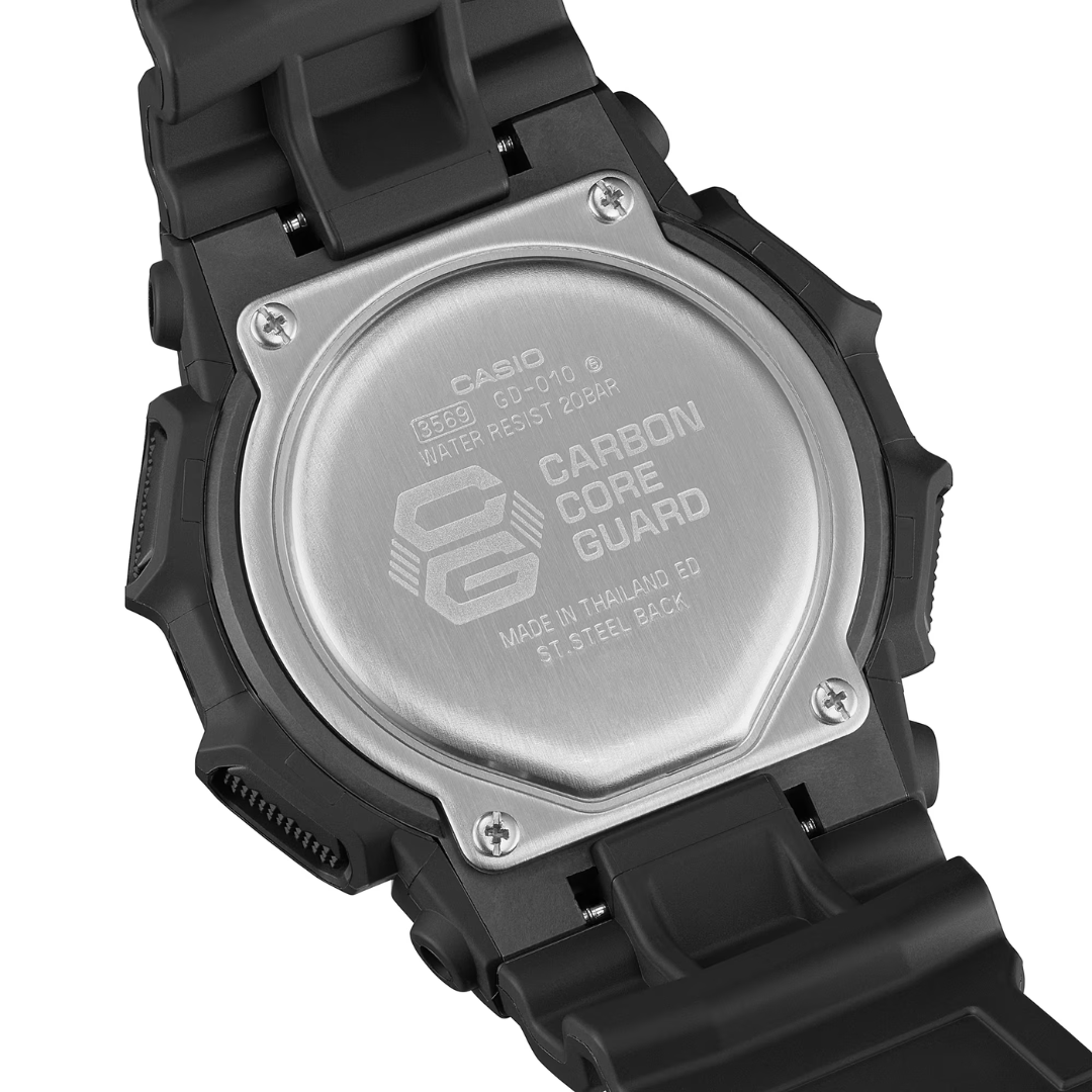 CASIO G-Shock Standard Digital Black Men's Watch | GD-010-1DR
