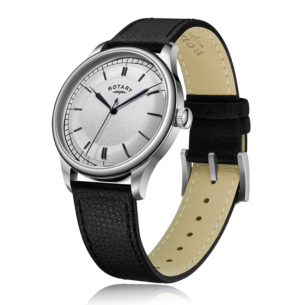 Rotary Heritage Silver Dial Men's Watch | GS05980/06