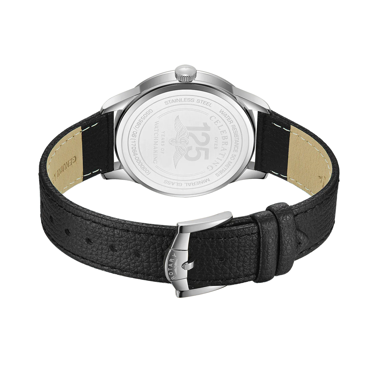 Rotary Heritage Silver Dial Men's Watch | GS05980/06