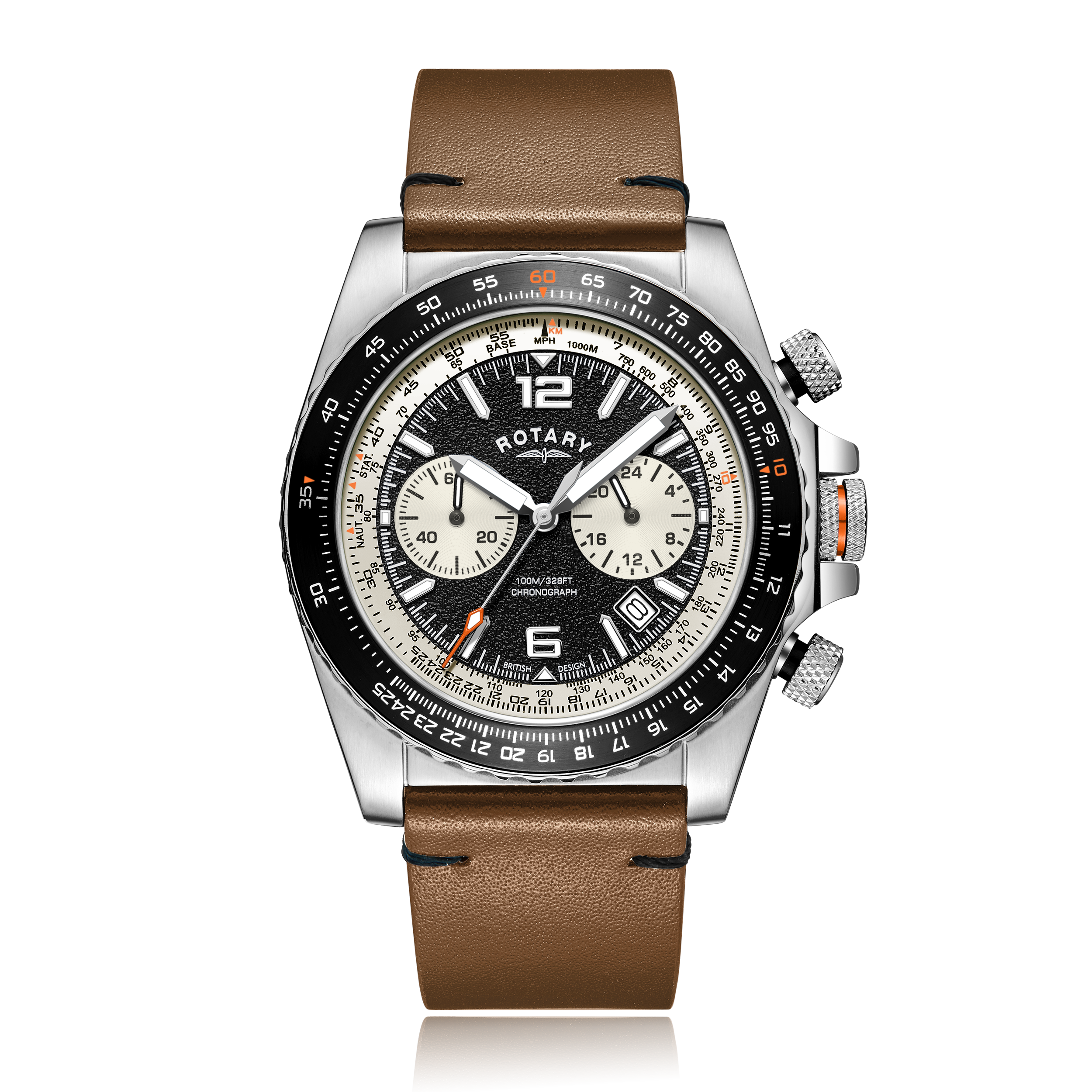 Rotary RW 1895 Aeromaster Pilot Watch | GS05986/04