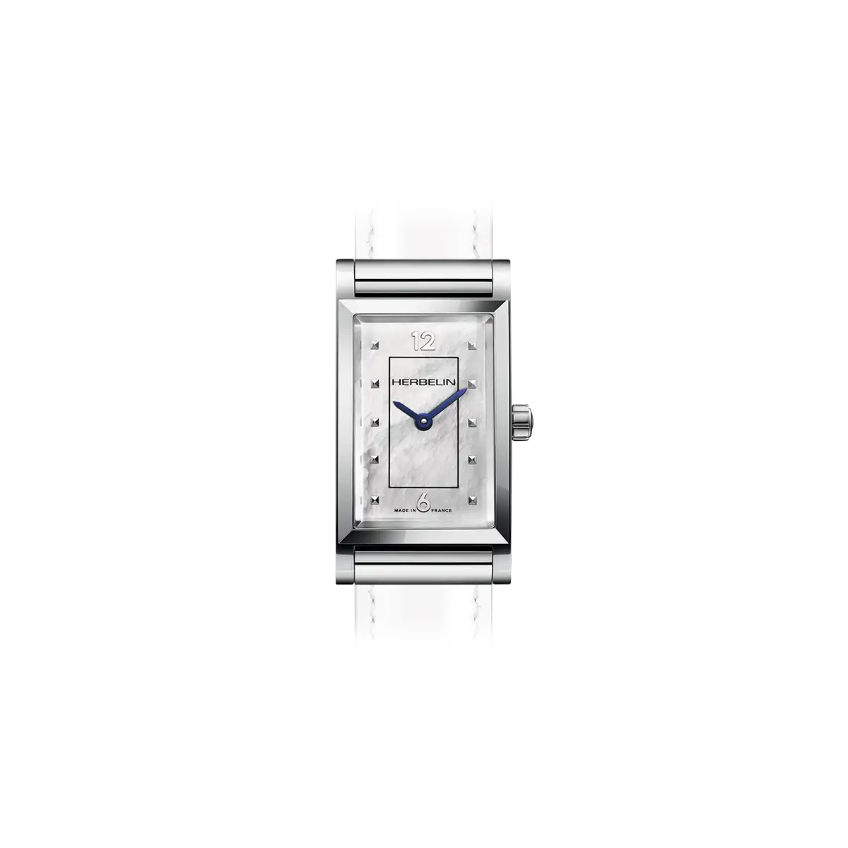 Herbelin Antares White Mother of Pearl Dial Stainless Steel Women’s Watch | H17444AP19N