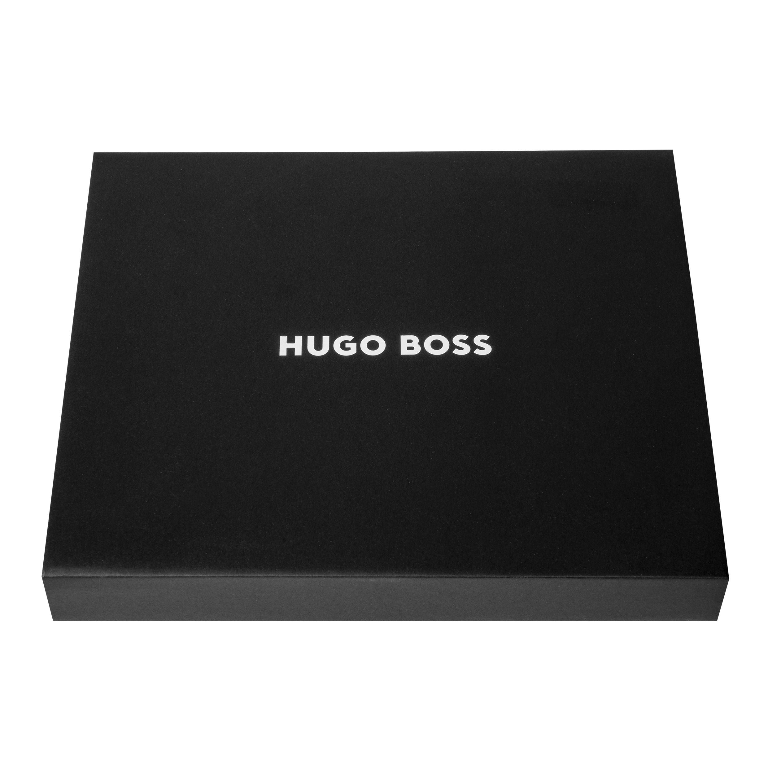 HUGO BOSS HDM210A-Folder A5 Pinstripe Black