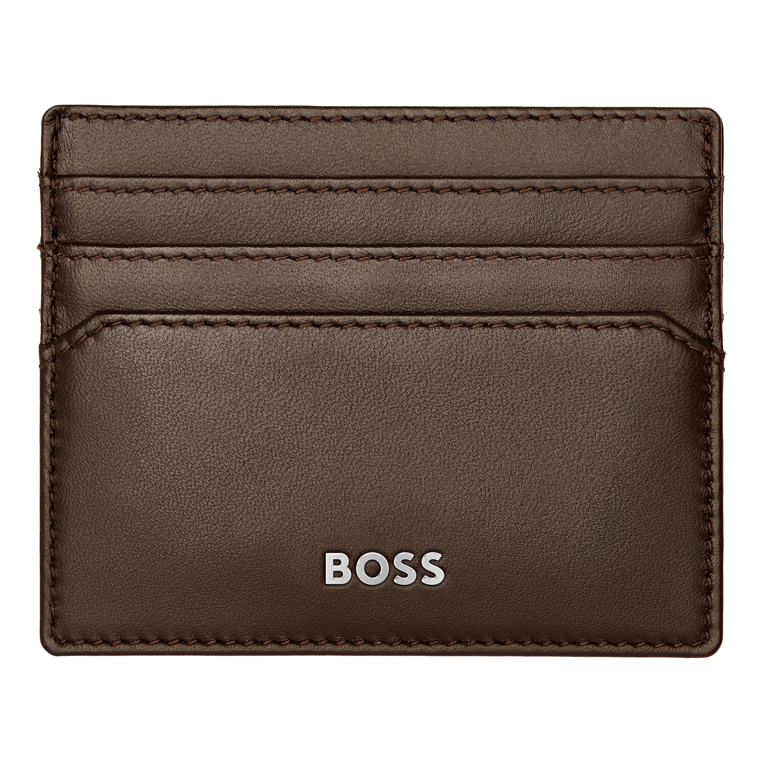 HUGO BOSS HLC403Y-Card holder Classic Smooth Brown