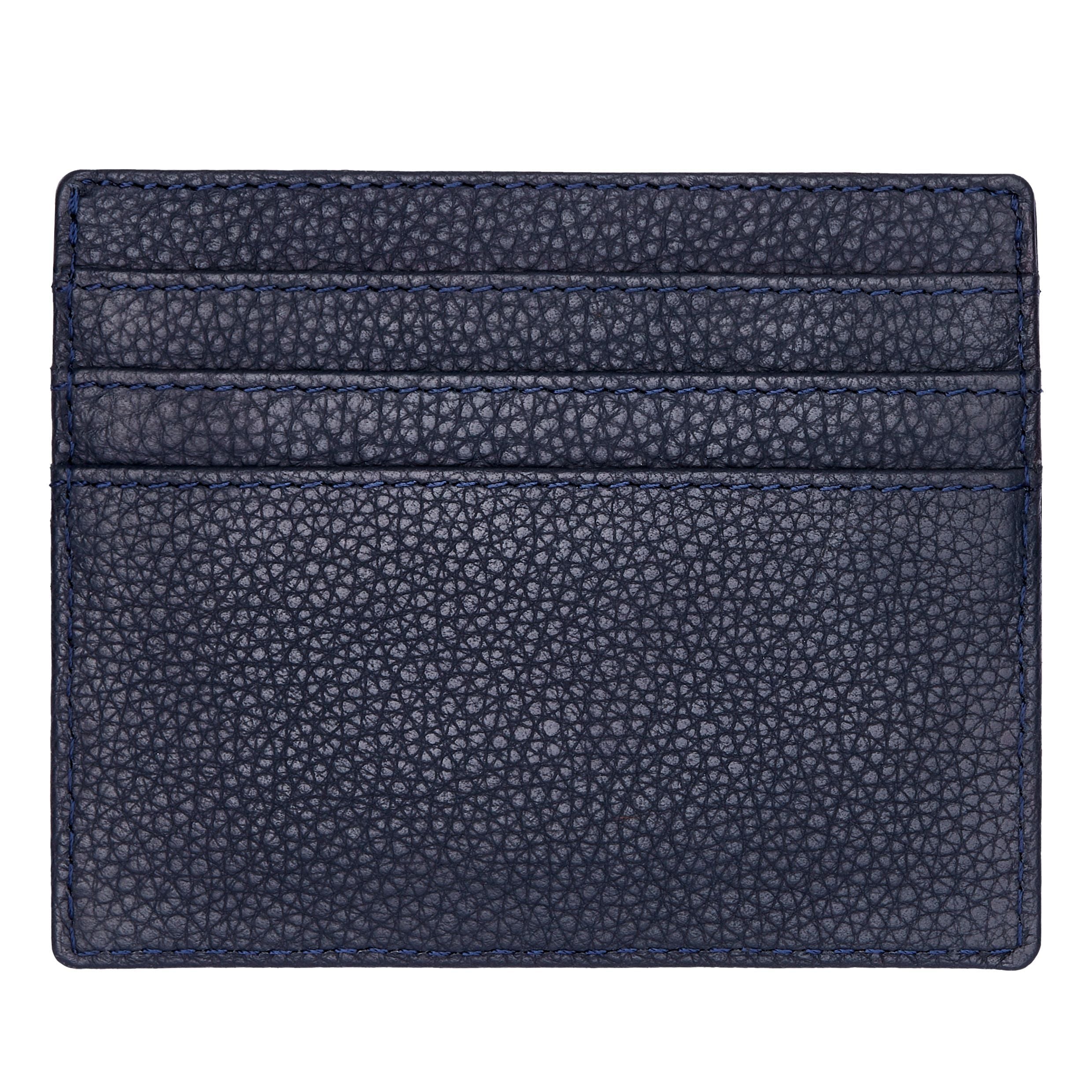 HUGO BOSS HLC416N-Card holder Classic Grained Navy