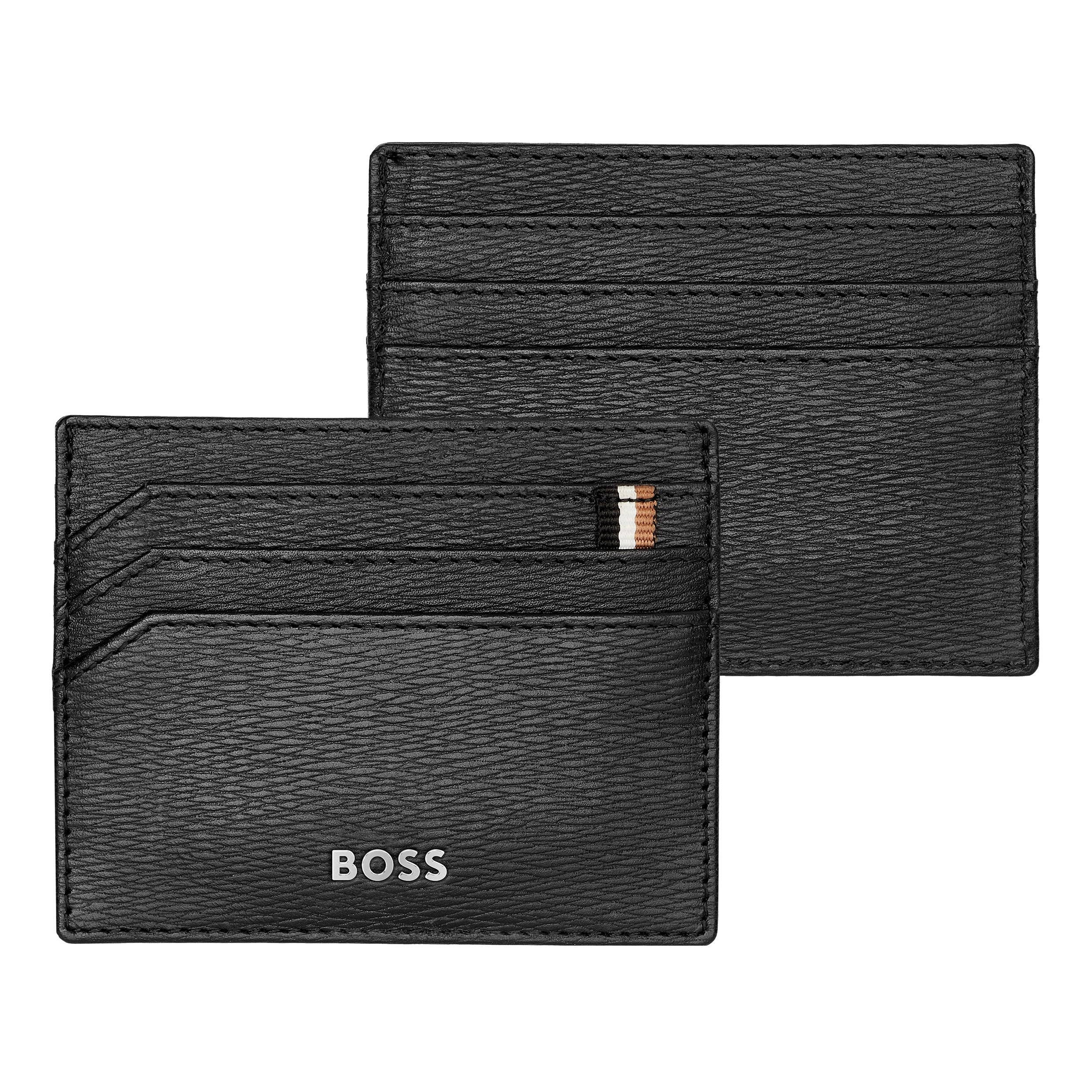 HUGO BOSS Iconic Black Card holder | HLC421A