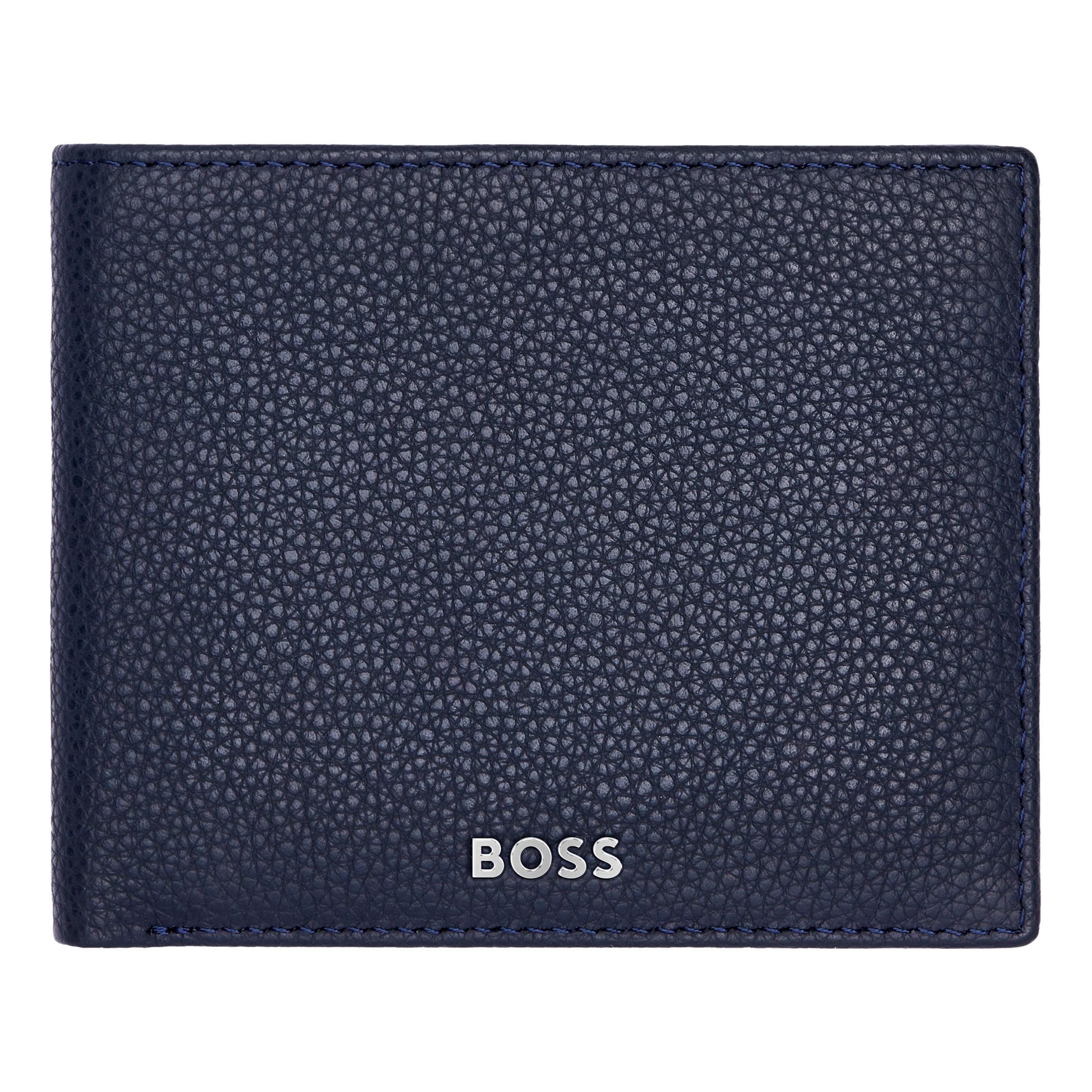HUGO BOSS HLM416N-Money wallet Classic Grained Navy