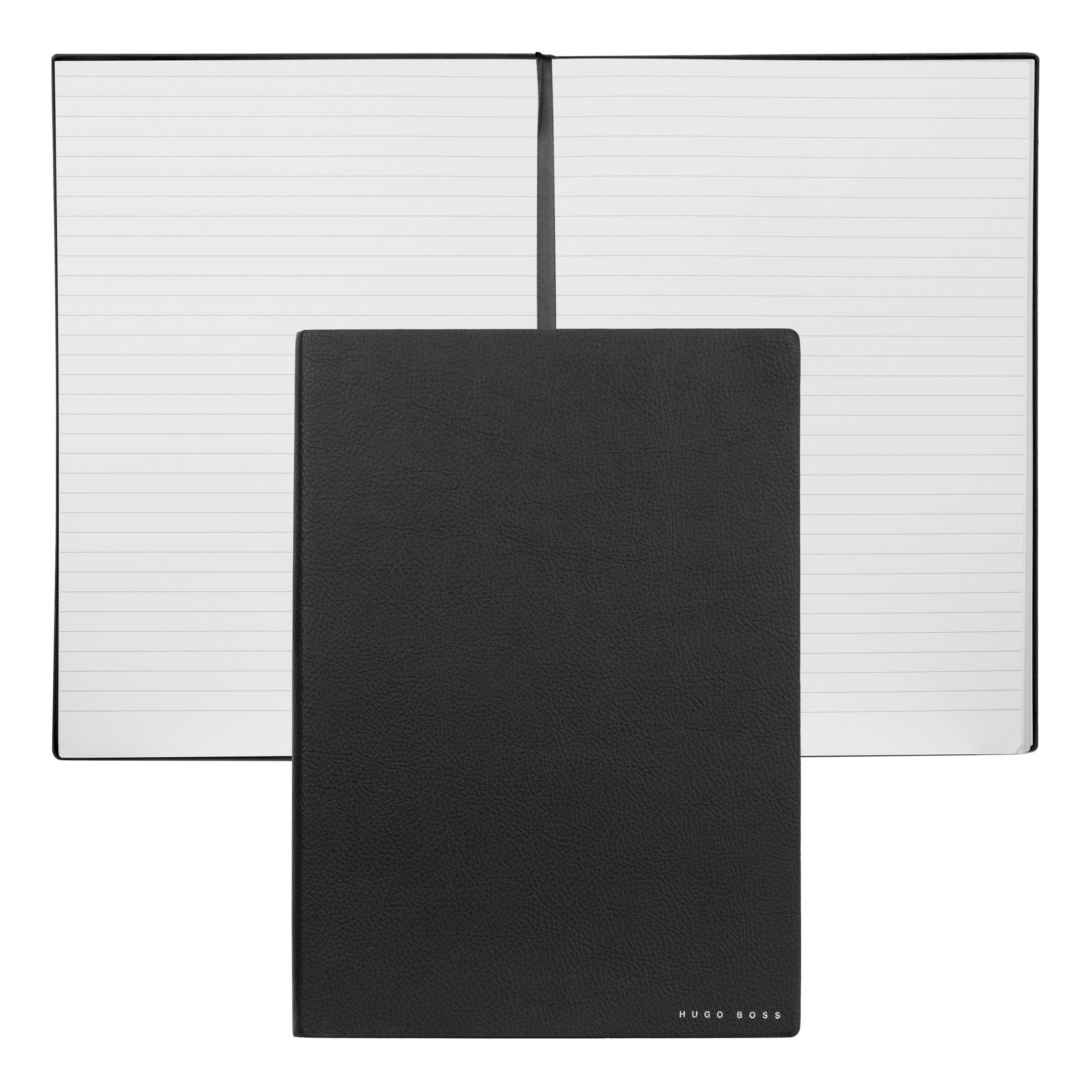 HUGO BOSS Notebook B5 Essential Storyline Black Lined | HNB121AL