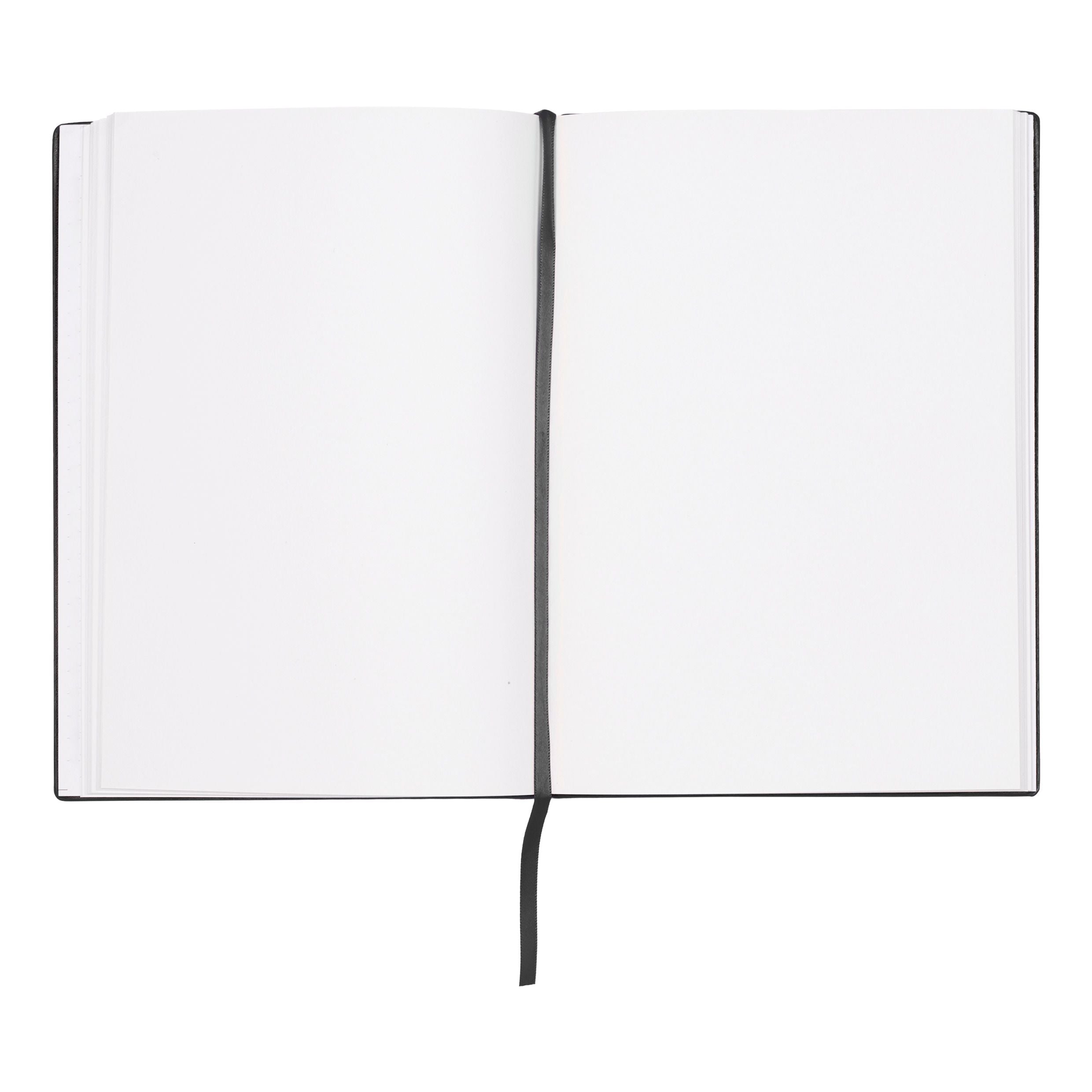 HUGO BOSS Notebook A5 Essential Storyline Black Plain | HNH121AP