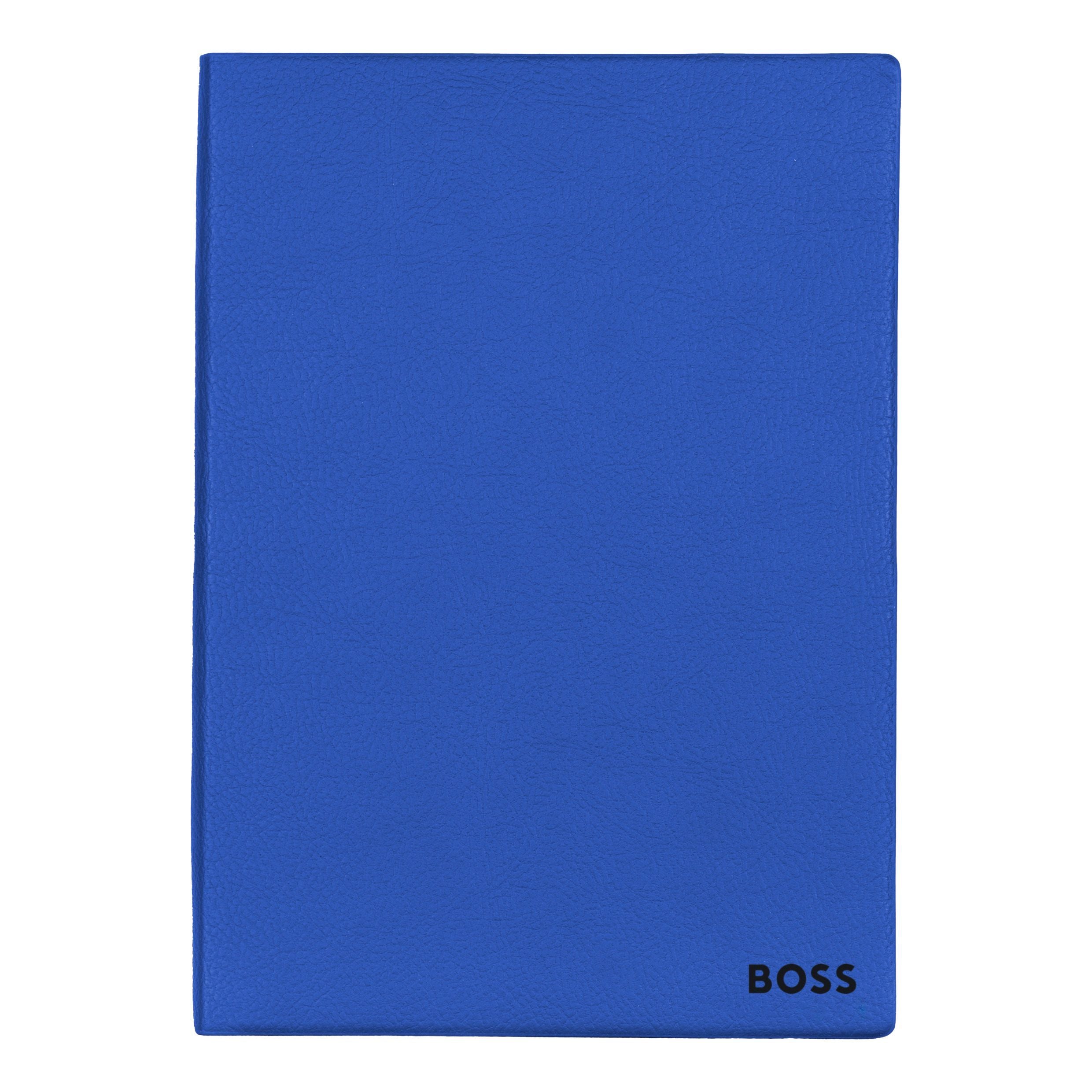 HUGO BOSS Notebook A5 Essential Storyline Blue Lined |HNH121LL