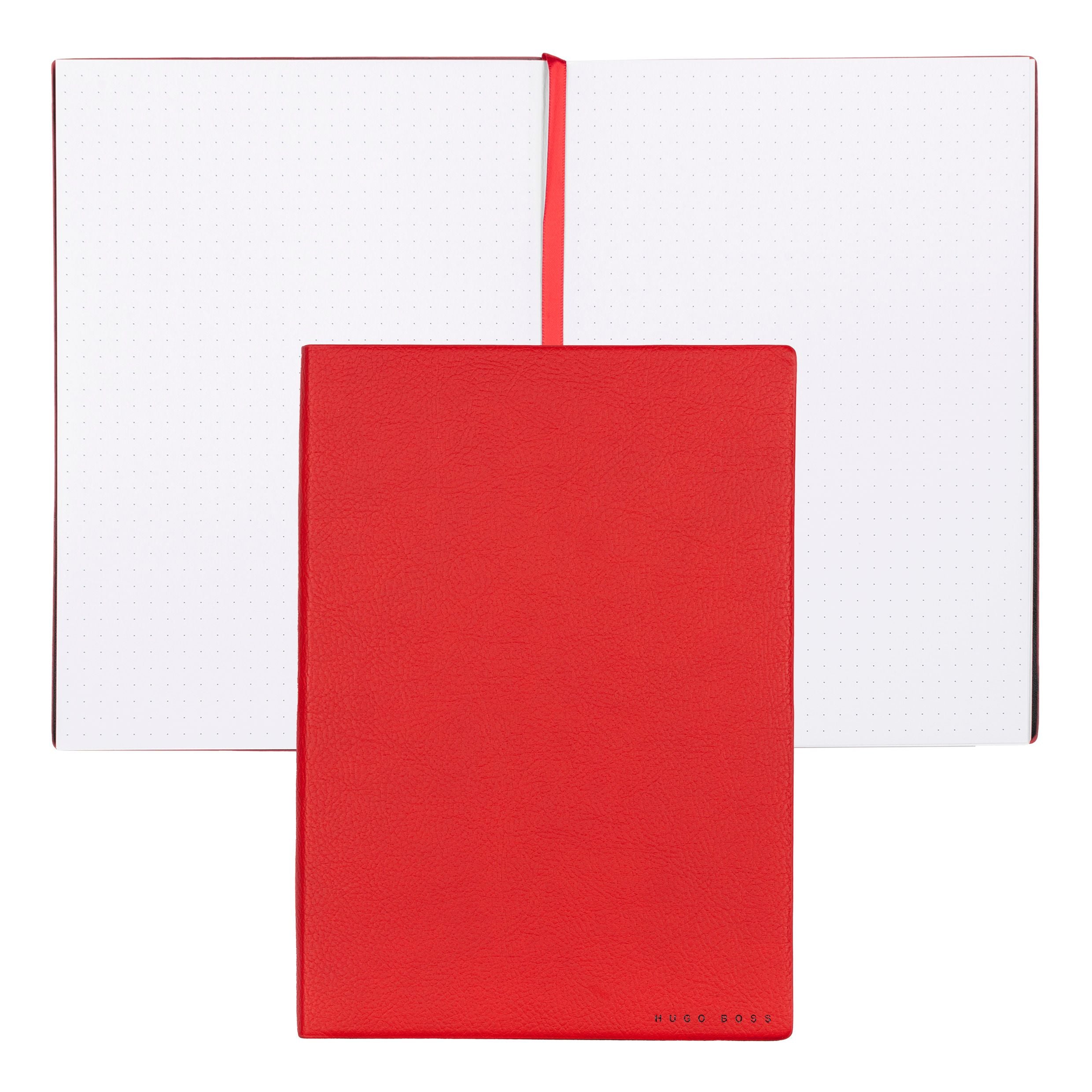 HUGO BOSS Notebook A5 Essential Storyline Red Dots | HNH121PD