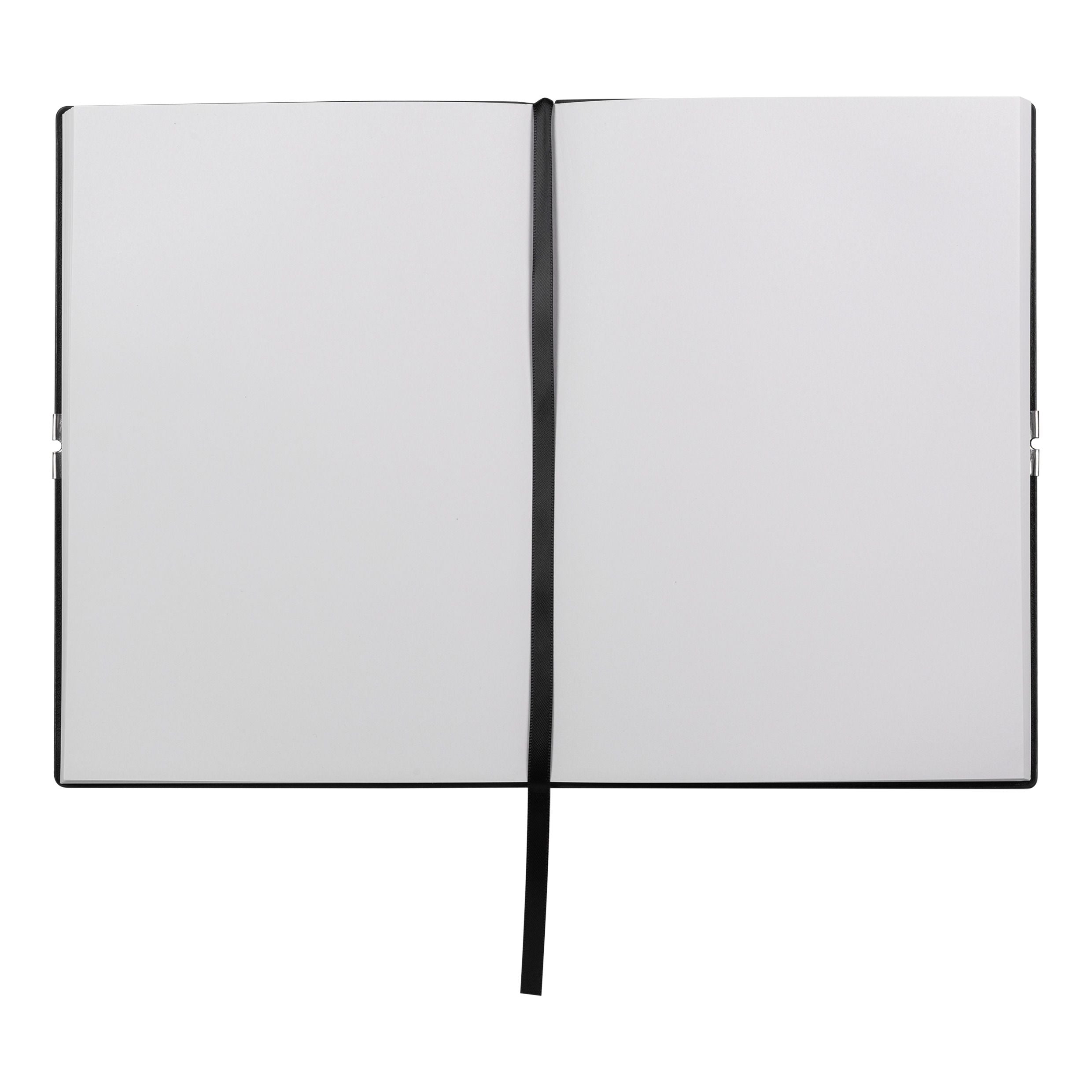 HUGO BOSS Notebook A5 Elegance Storyline Black Plain | HNH124AP