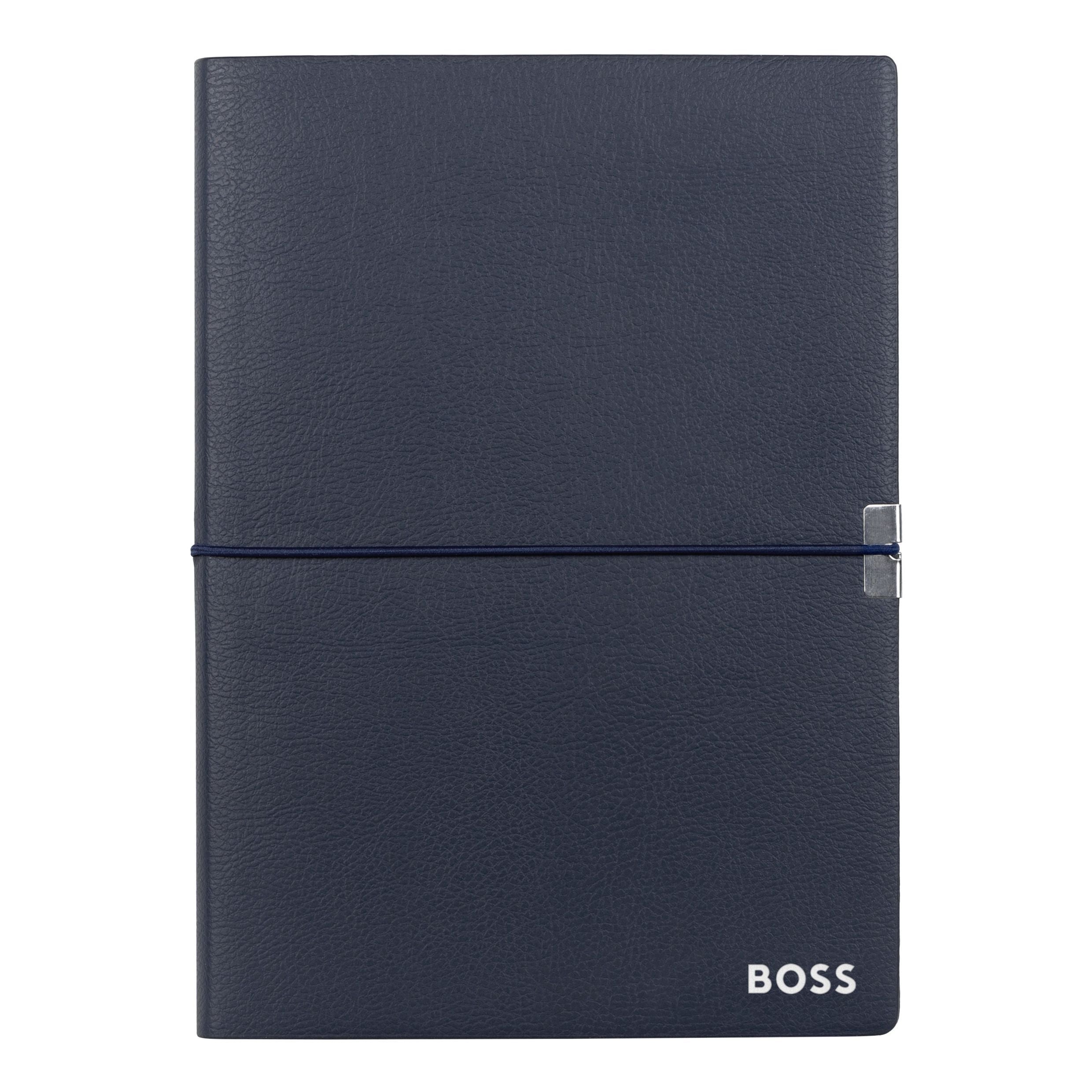 HUGO BOSS Notebook A5 Elegance Storyline Navy Lined | HNH124NL