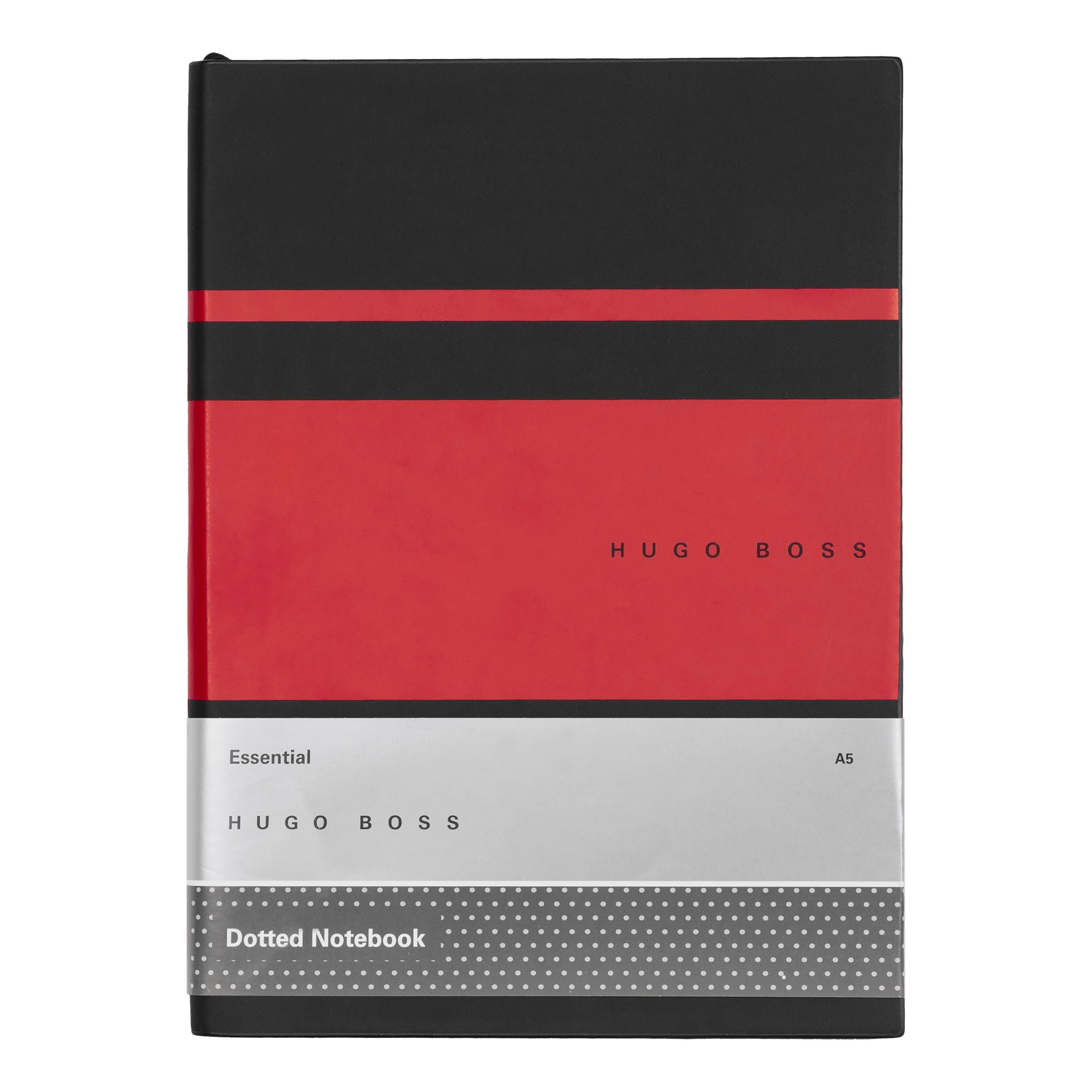 HUGO BOSS Notebook A5 Essential Gear Matrix Red Dots | HNH127PD