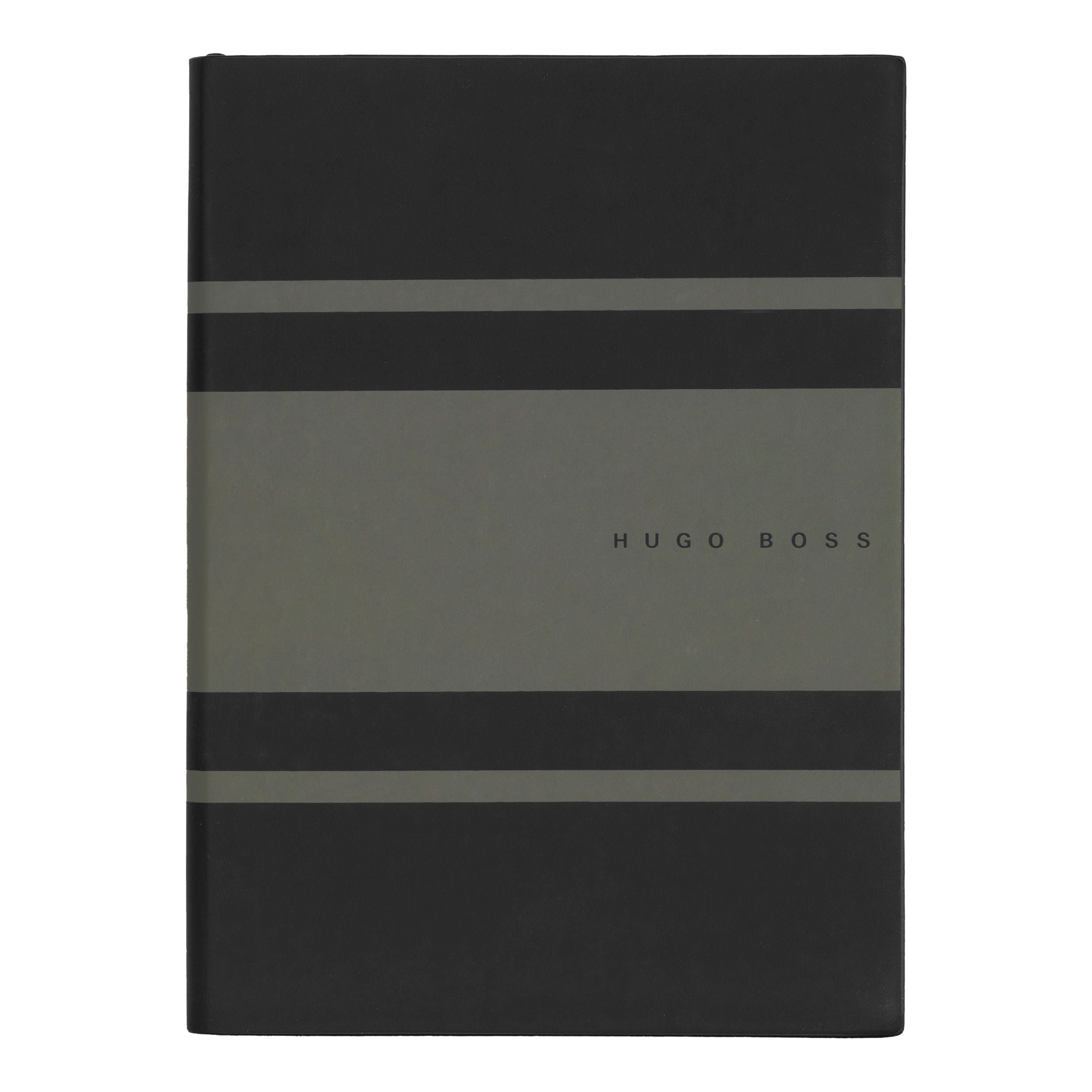 HUGO BOSS Notebook A5 Essential Gear Matrix Khaki Dots | HNH127TD