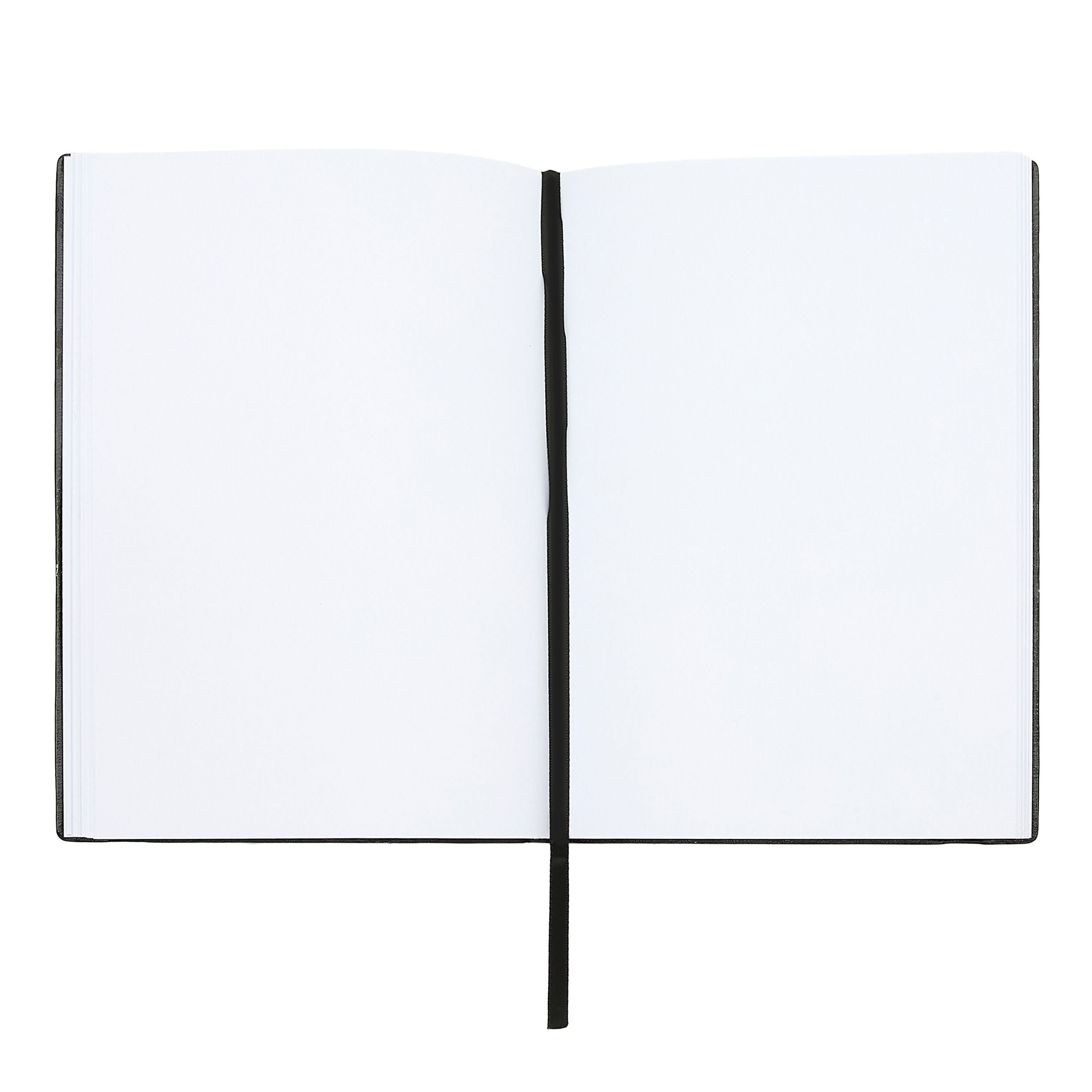 HUGO BOSS Notebook A5 Iconic White Plain | HNH321WP