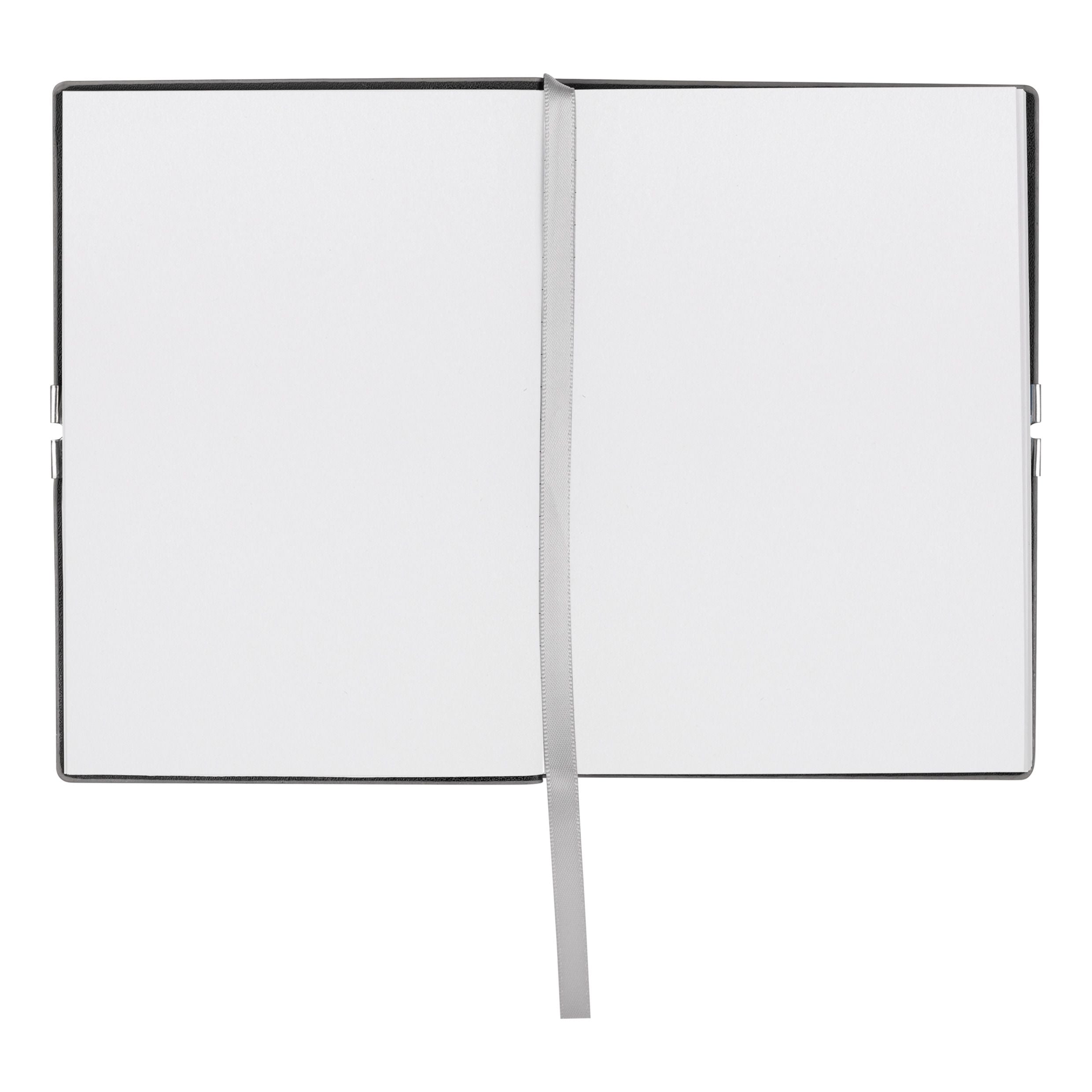 HUGO BOSS Notebook A6 Elegance Storyline Grey Plain | HNM124KP