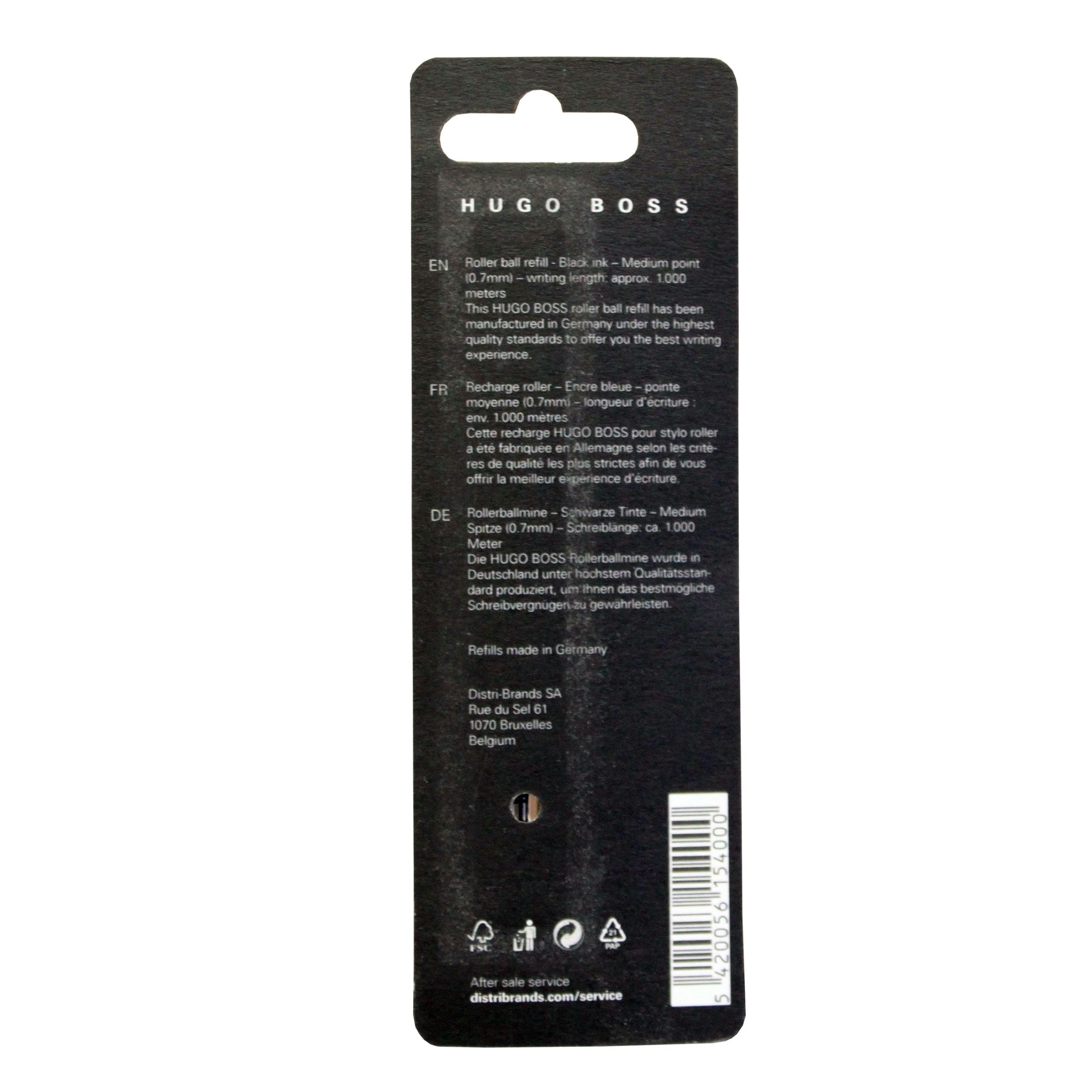 HUGO BOSS Roller Metal Refill Black M | HPR751NM-2