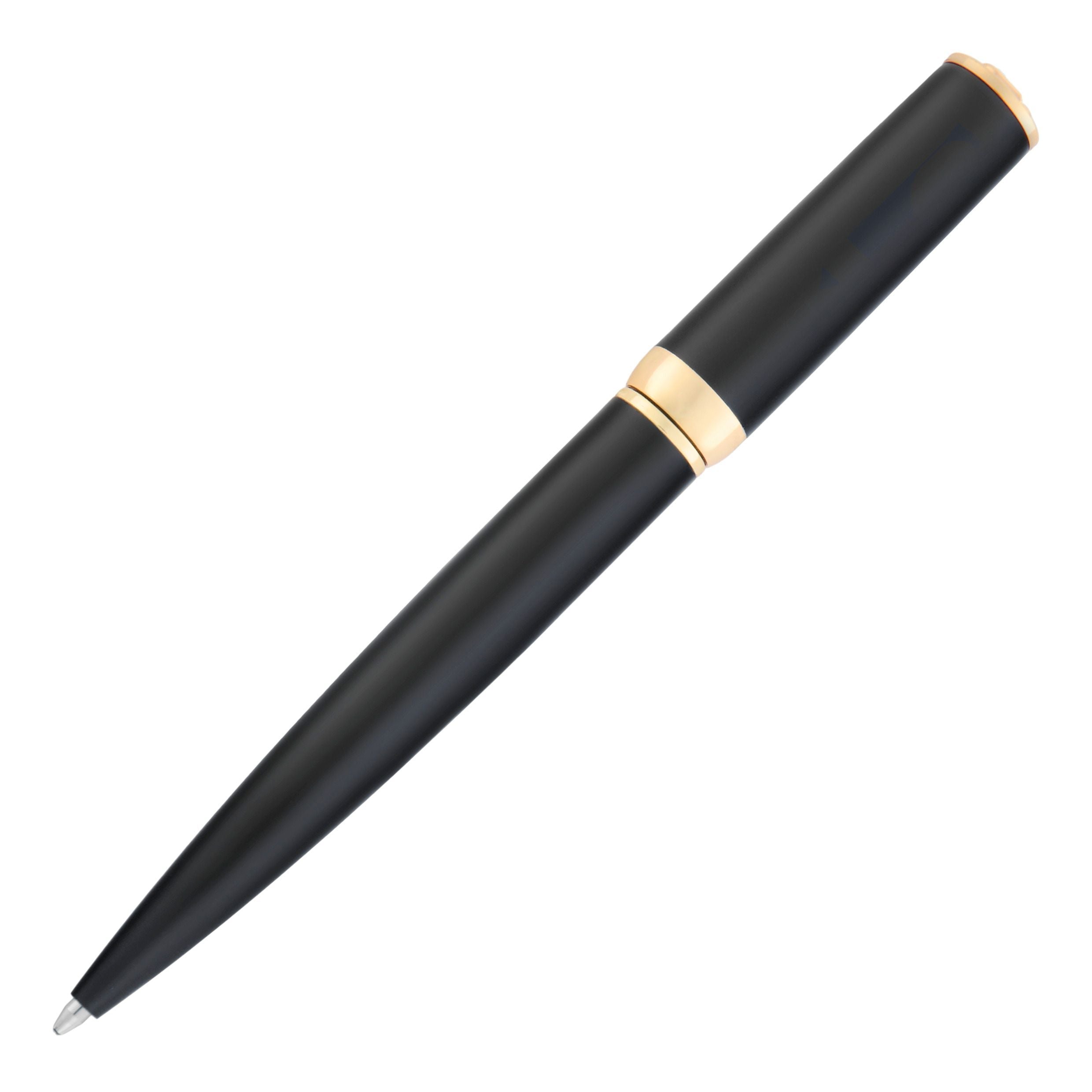 HUGO BOSS HSC5204A - Ballpoint pen Arche Double B Black & Gold