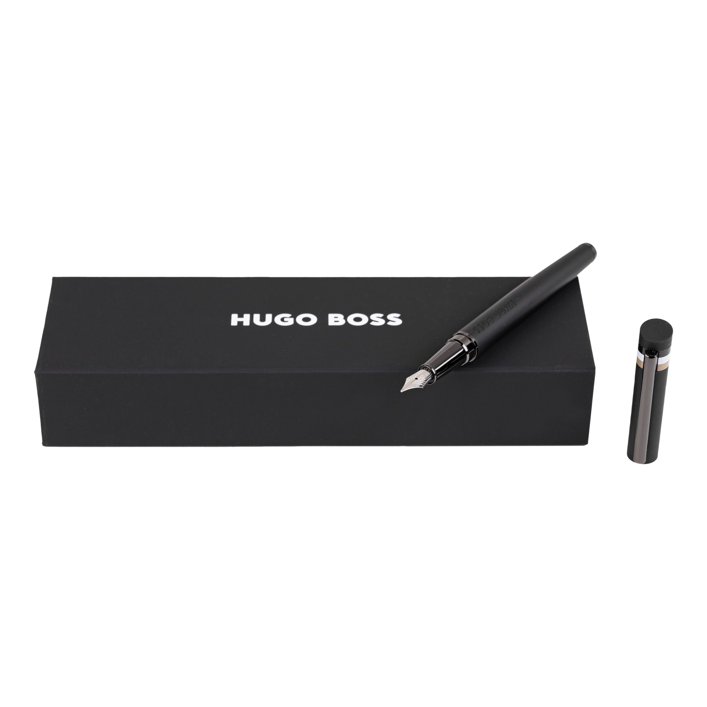 HUGO BOSS Black Iconic Loop Fountain Pen | HSG3522A