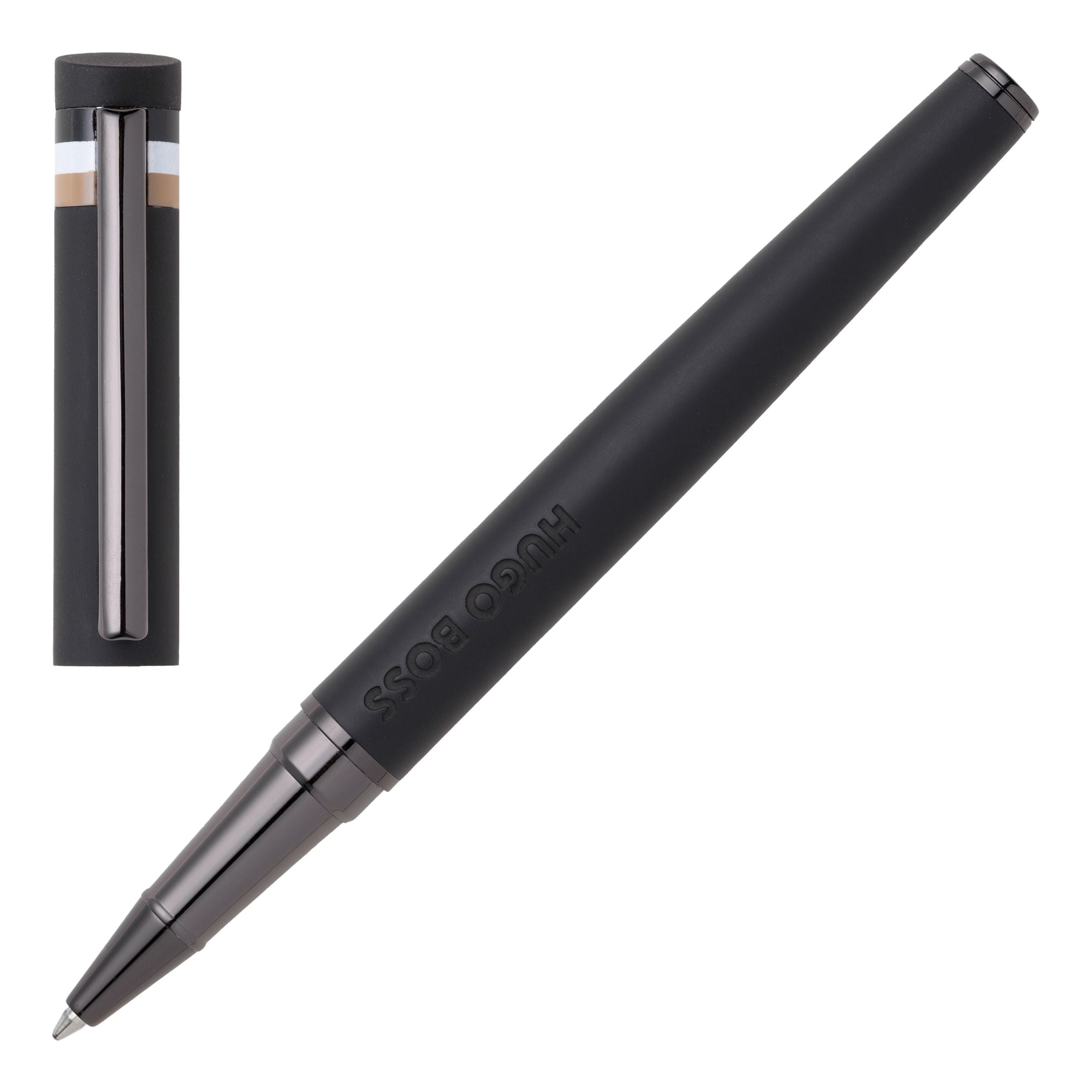 HUGO BOSS HSG3525A-Rollerball pen Loop Black Iconic