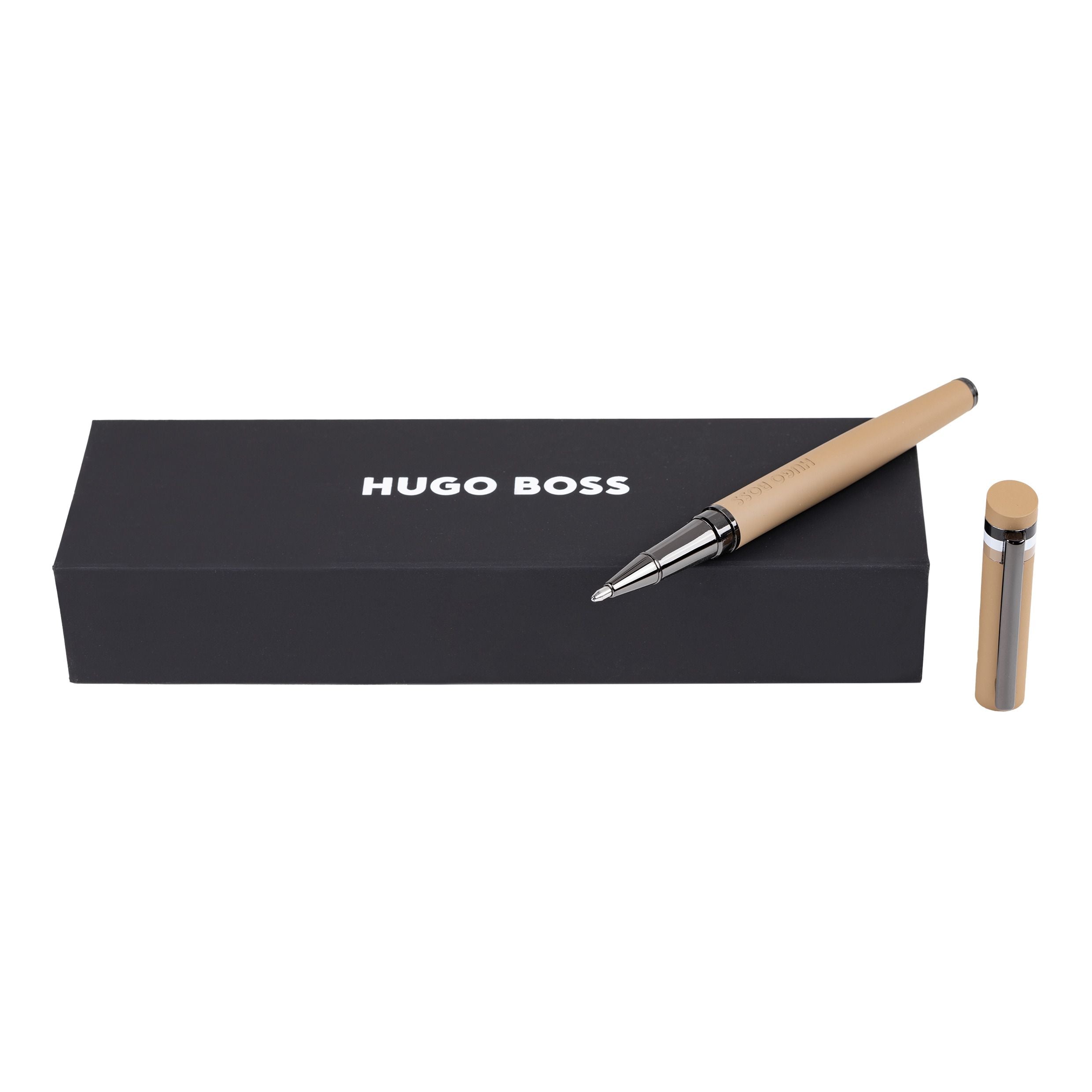 HUGO BOSS HSG3525X-Rollerball pen Loop Camel Iconic
