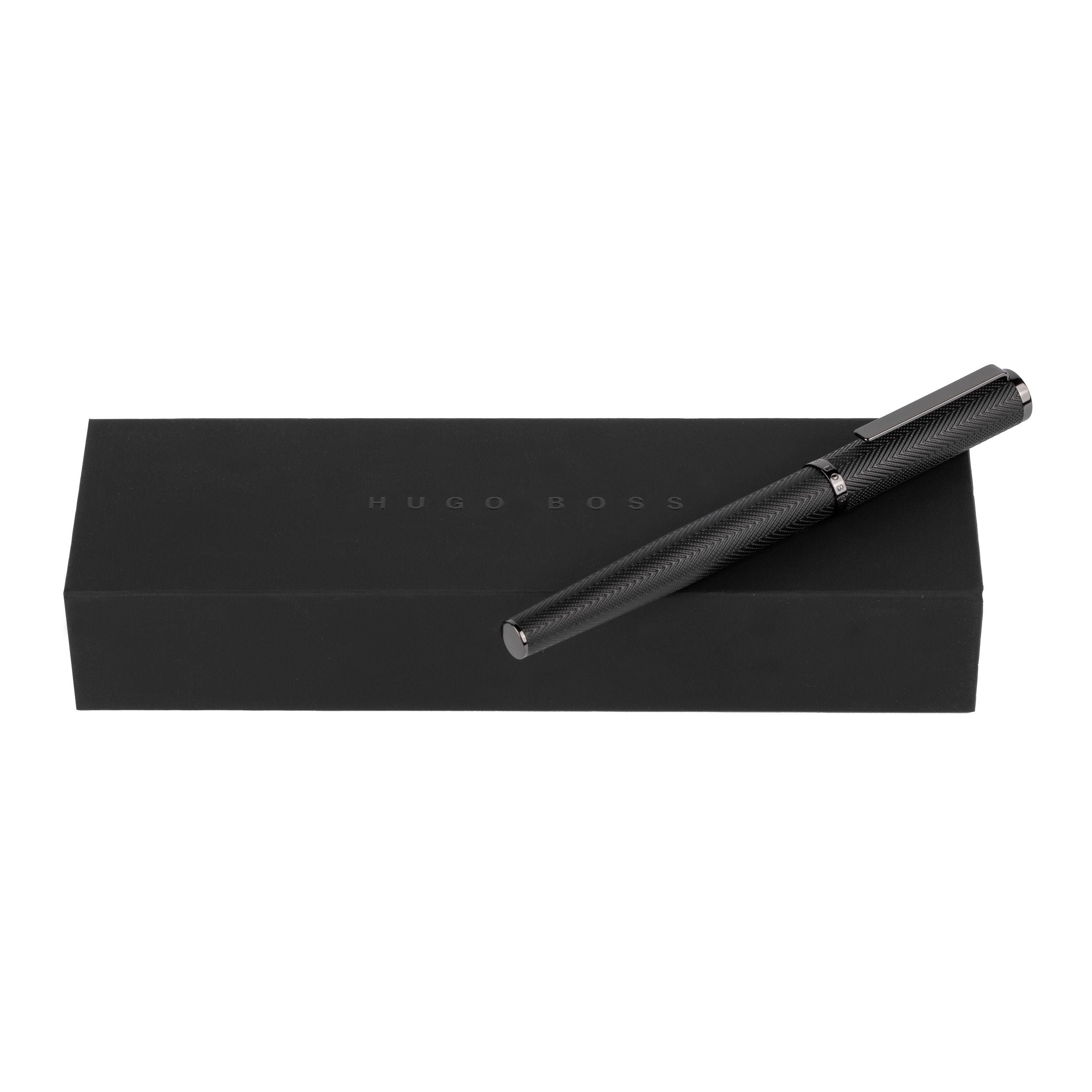 HUGO BOSS HSI1062D-Fountain pen Formation Herringbone Gun