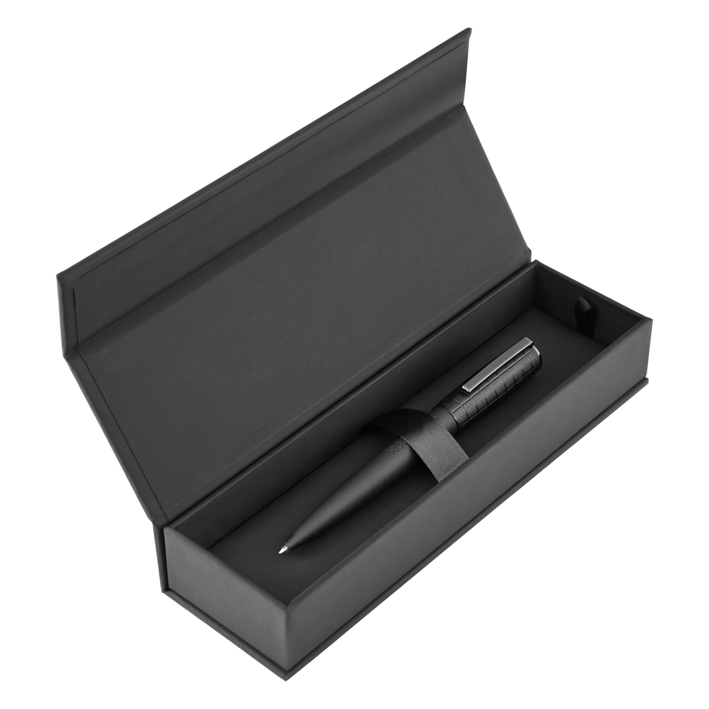 HUGO BOSS HSK5744A - Ballpoint pen Arche Bauhaus Black