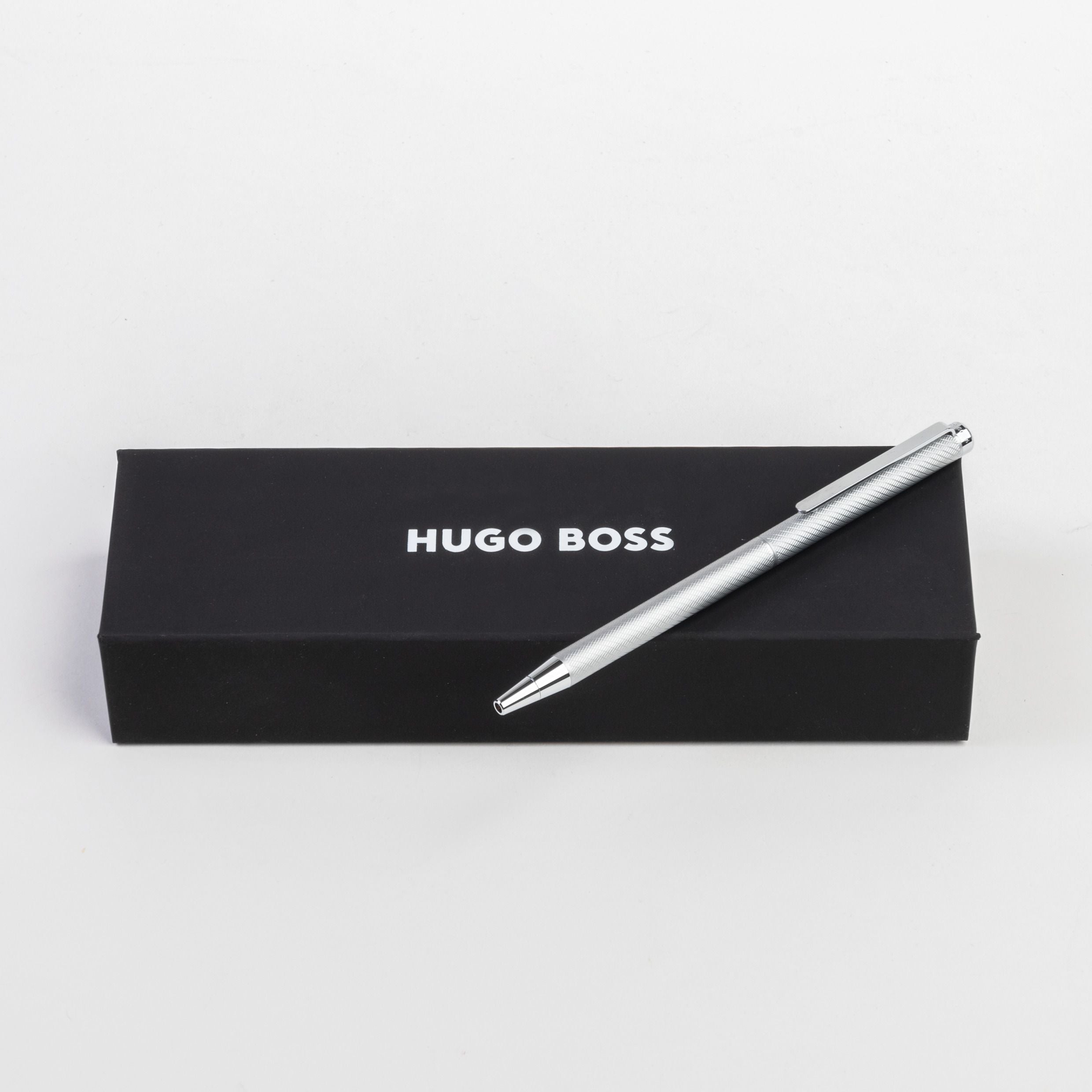 HUGO BOSS HSM2764B-Ballpoint pen Cloud Chrome