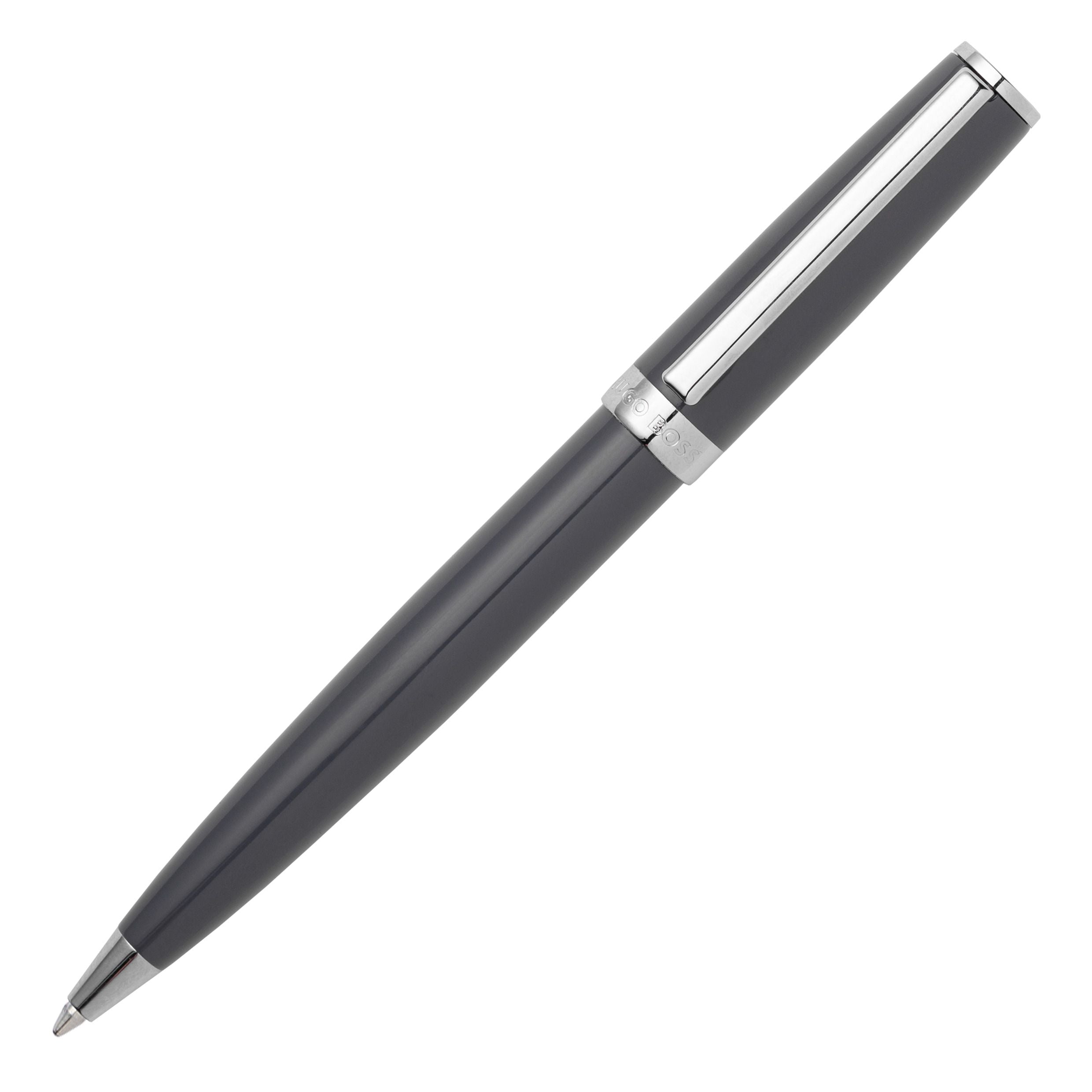 HUGO BOSS HSN2544J-Ballpoint pen Gear Icon Grey