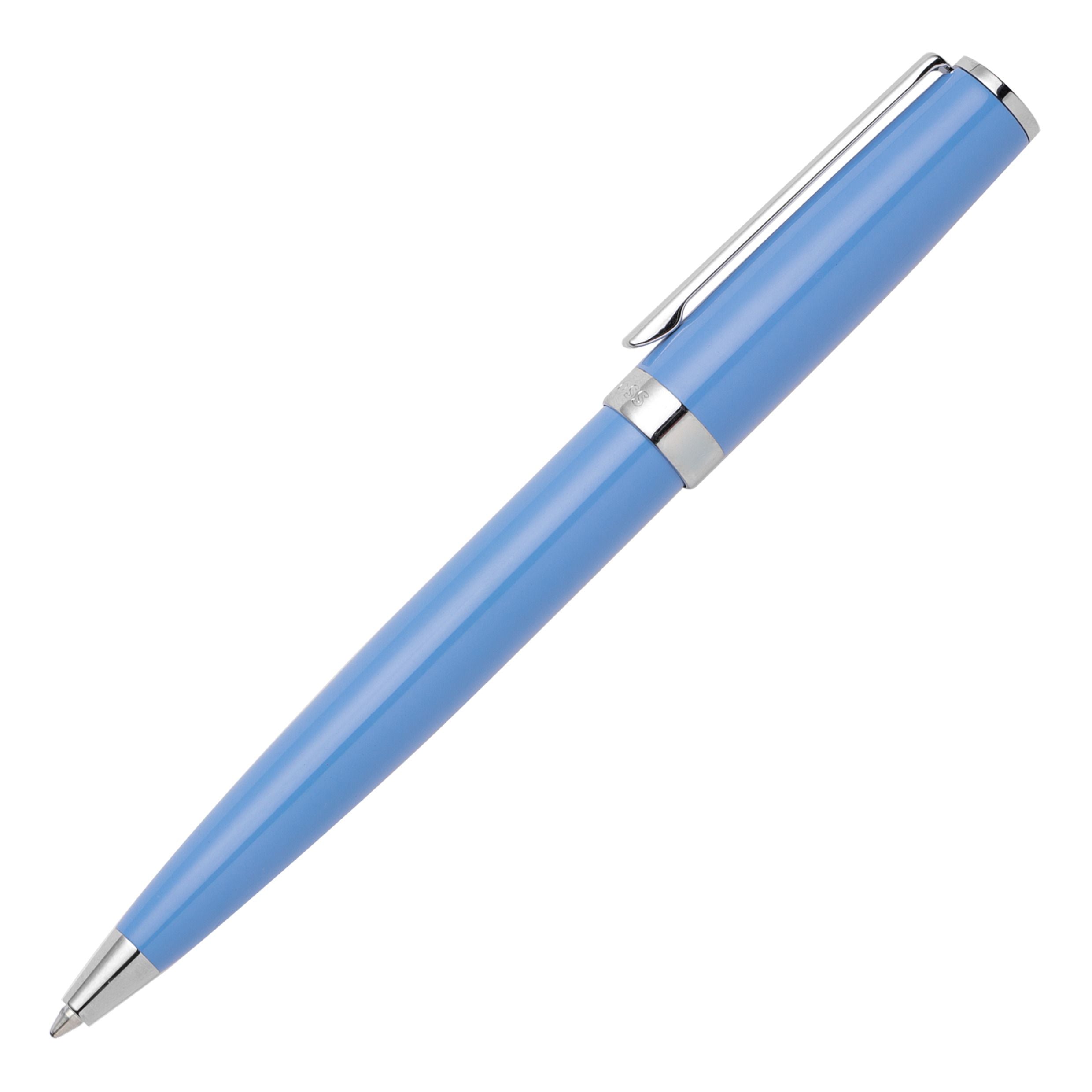 HUGO BOSS HSN2544M-Ballpoint pen Gear Icon Light Blue