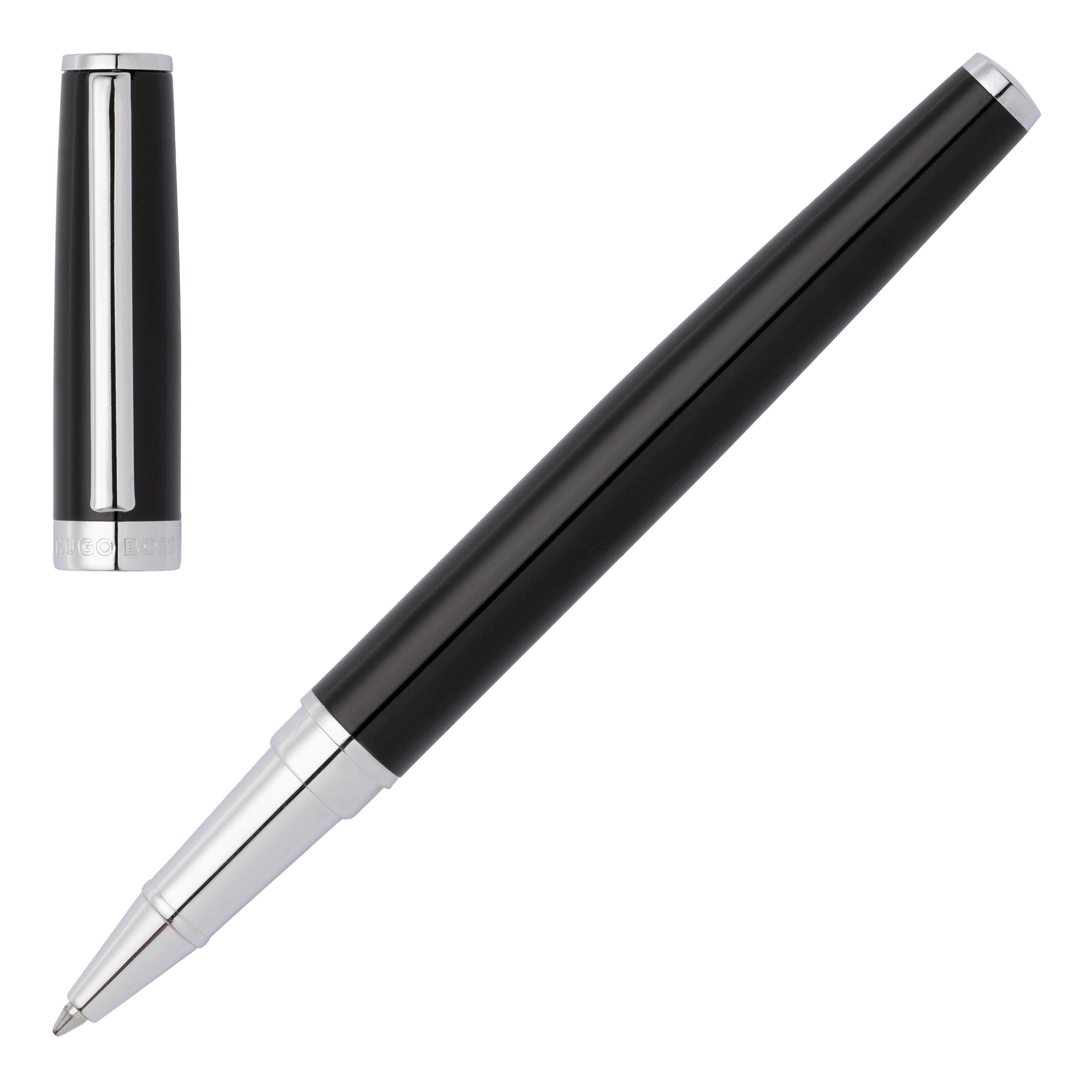 HUGO BOSS HSN2545A-Rollerball pen Gear Icon Black