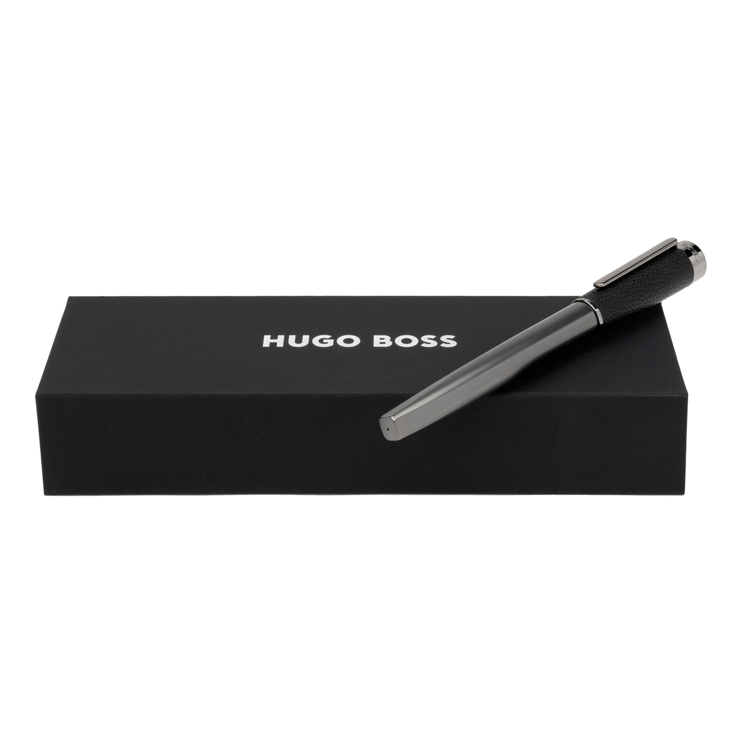 HUGO BOSS Fountain Pen Corium Black | HSU3892A