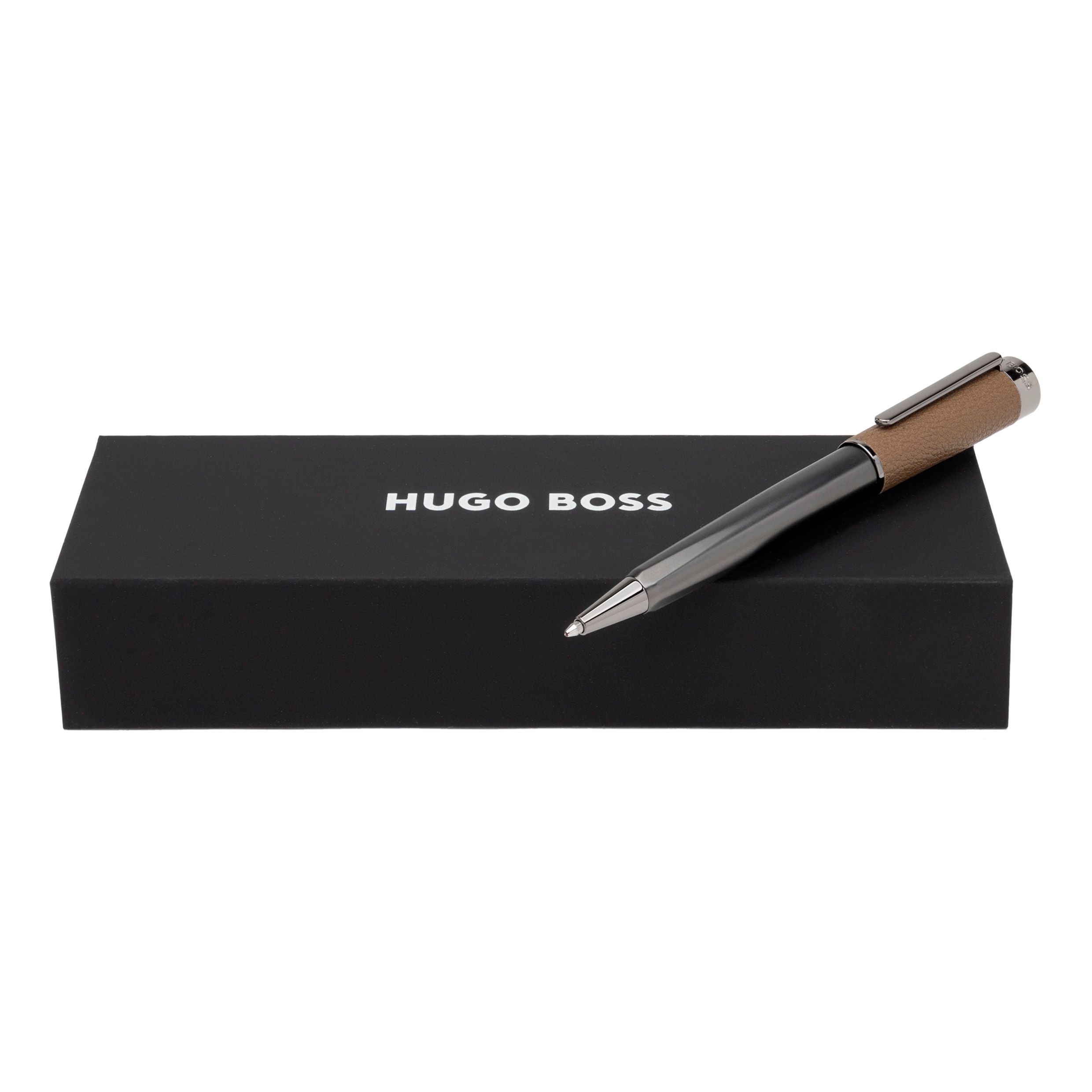 HUGO BOSS Ballpoint pen Corium Camel | HSU3894X
